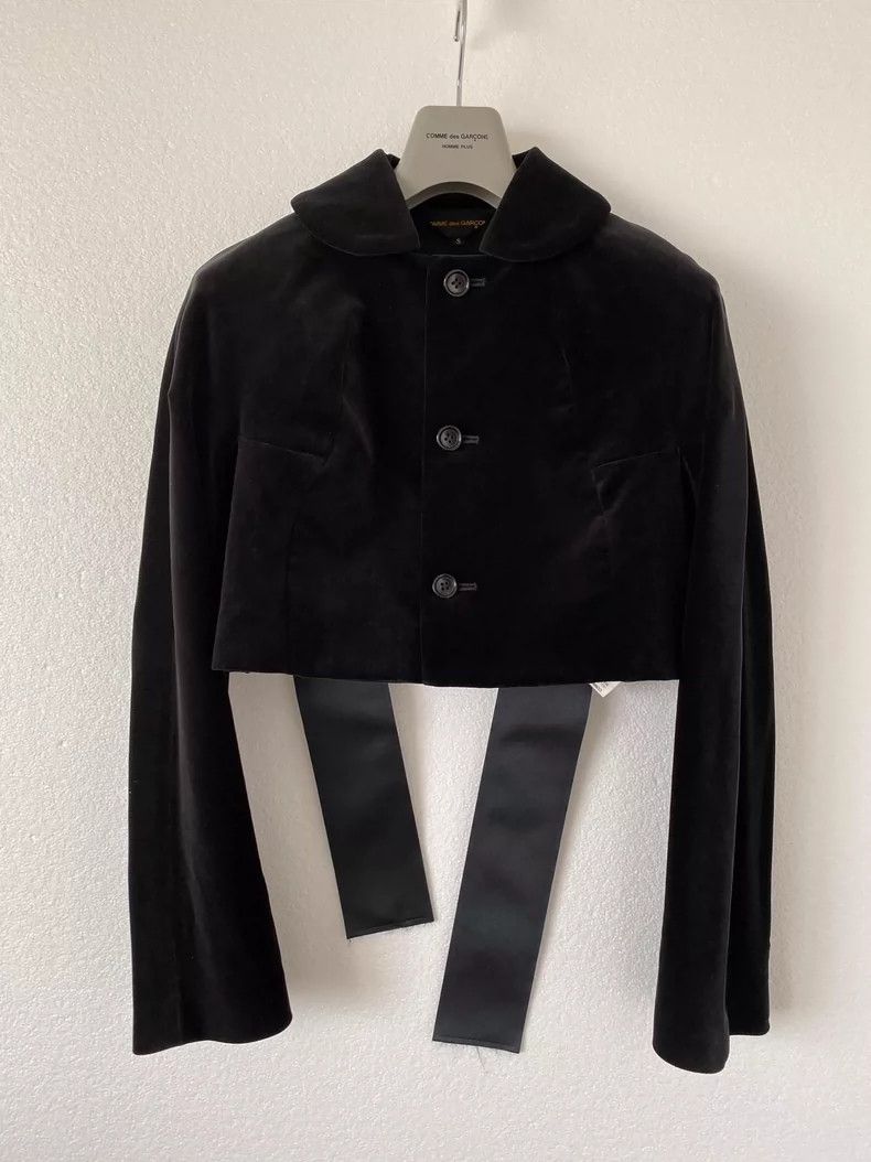 Comme des Garcons Comme Des Garcons Blue Witch Period Back Satin Ribbon Deco Size S / US 4 / IT 40 - 2 Thumbnail