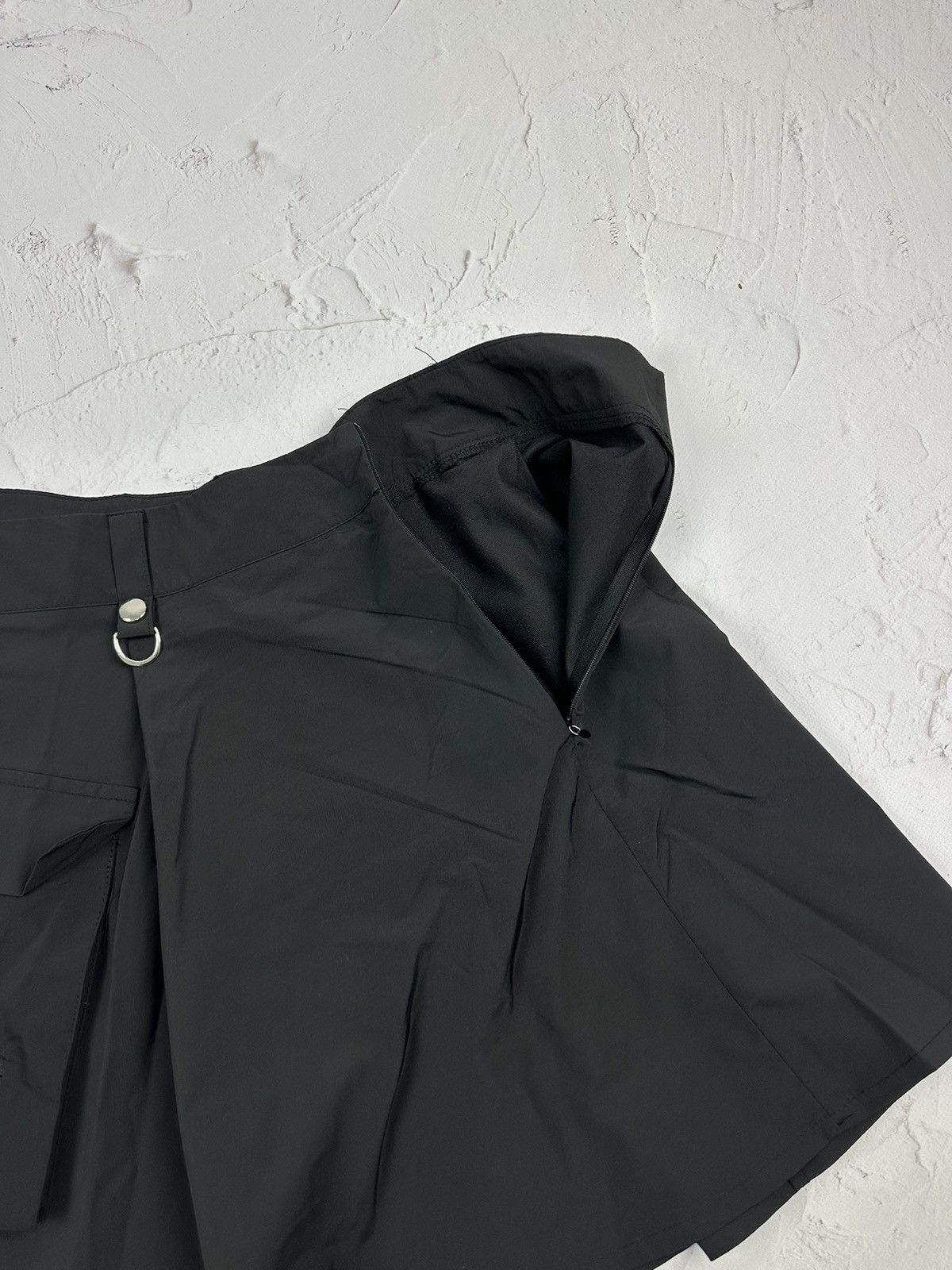 Japanese Brand × Vintage Vintage Black Patch Pocket Skirt Size 30" / US 8 / IT 44 - 5 Thumbnail