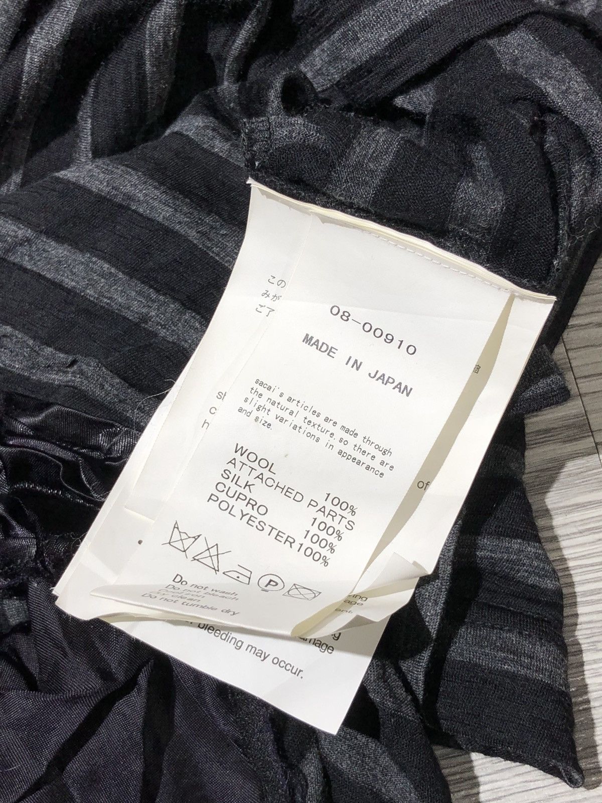 Sacai 2008 sacai FRILL DOCKING BOATNECK Size M / US 6-8 / IT 42-44 - 3 Thumbnail