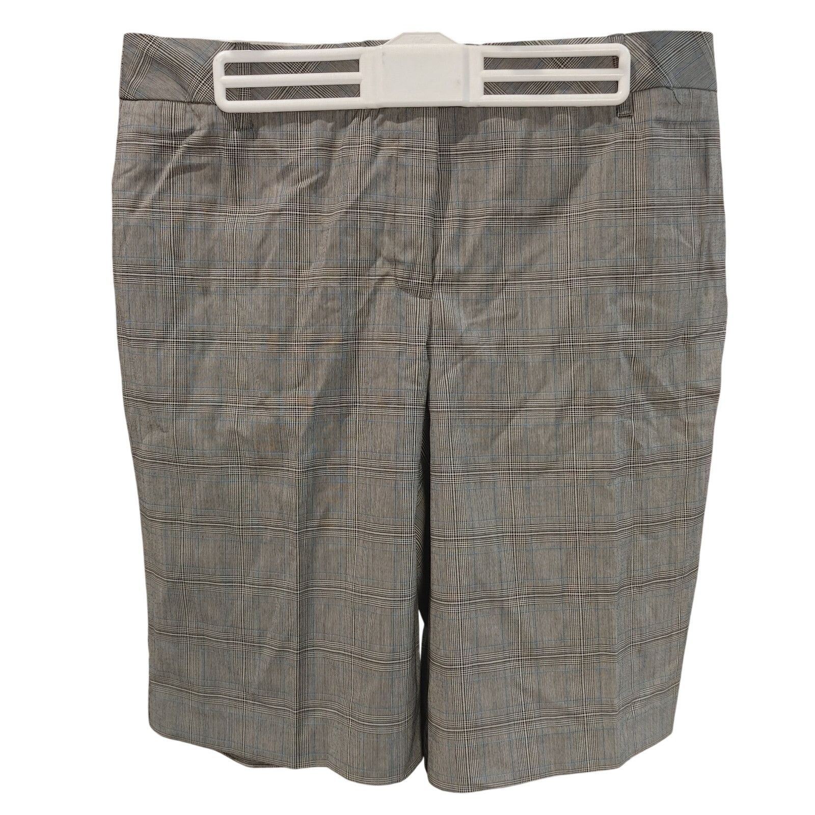 Other Allison Fit Charter Club Women 12 Gray Plaid Chino Bermuda Size 34" / US 12 / IT 48 - 1 Thumbnail