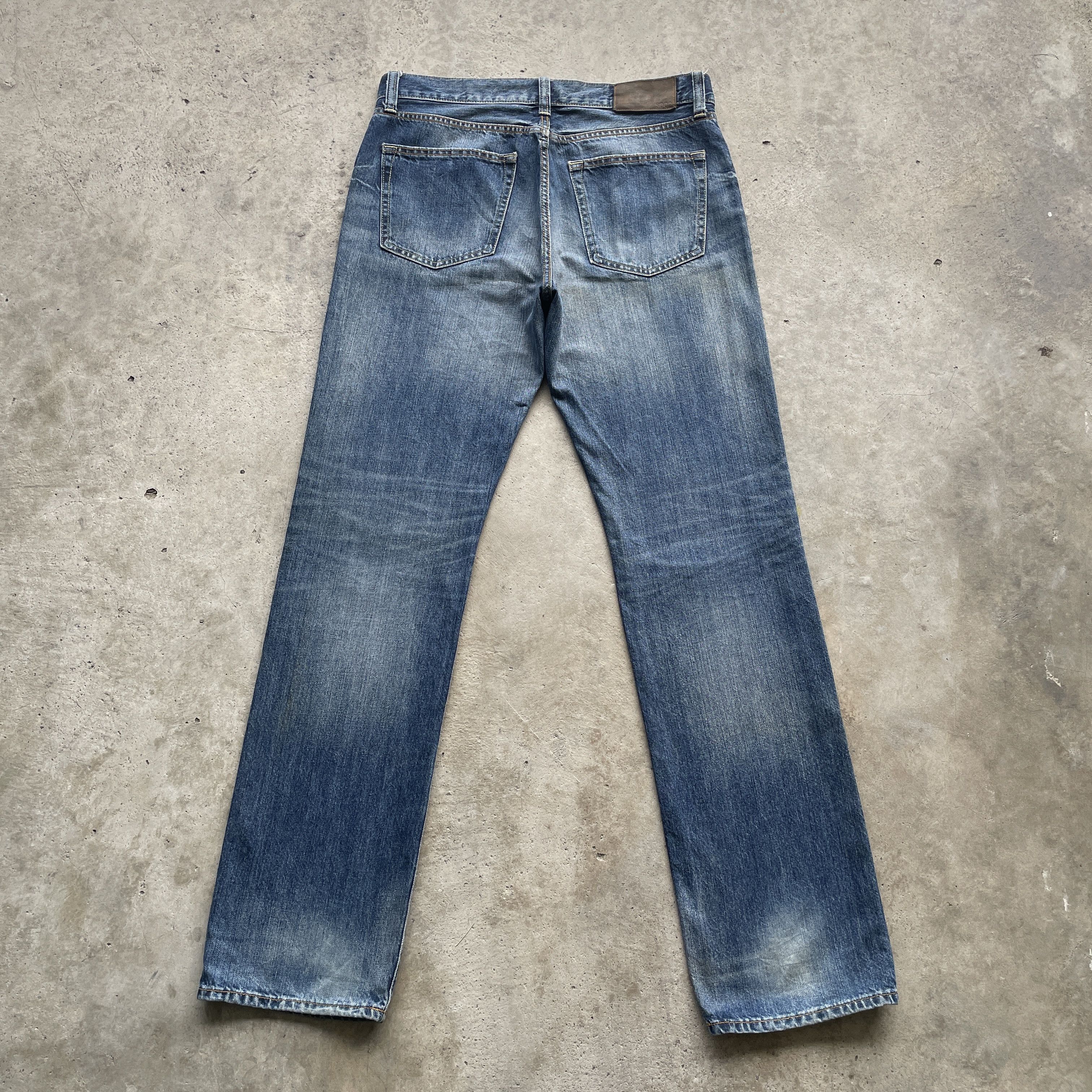 Japanese Brand W34 VINTAGE JAPANESE DISTRESSED JEANS FADED DENIM PANTS Size US 34 / EU 50 - 11 Thumbnail