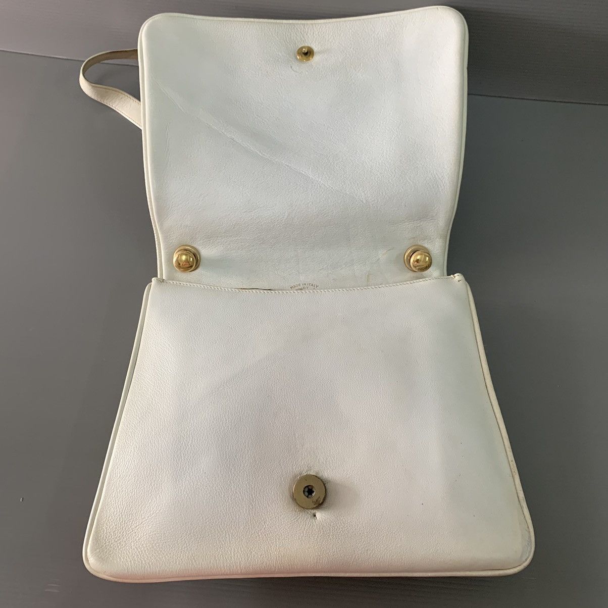 Gucci Gucci GG White Leather Shoulder Limited Bag Size ONE SIZE - 12 Thumbnail