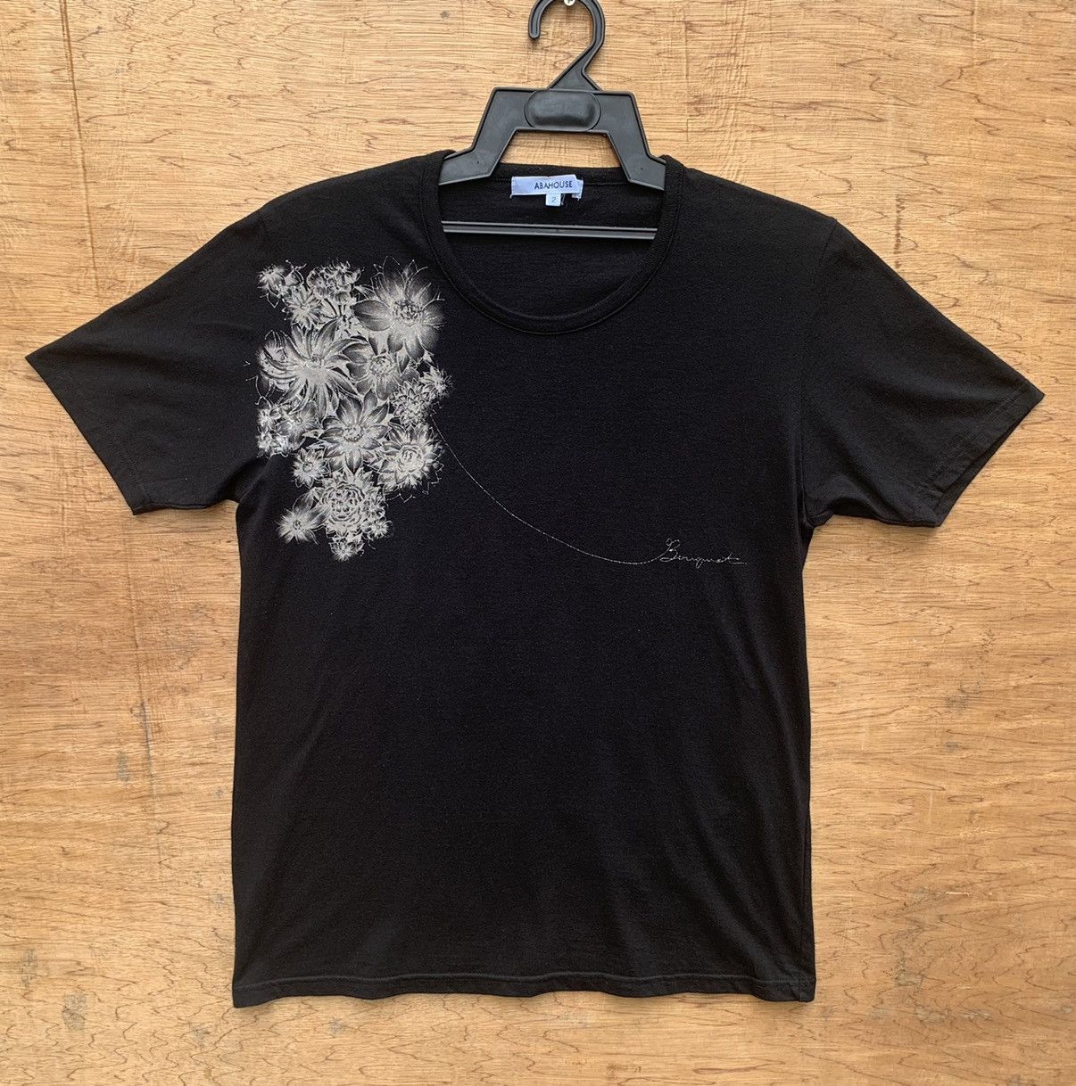 ABAHOUSE 🔥🔥 ABAHOUSE Flower Print T Shirt Size US M / EU 48-50 / 2 - 2 Thumbnail