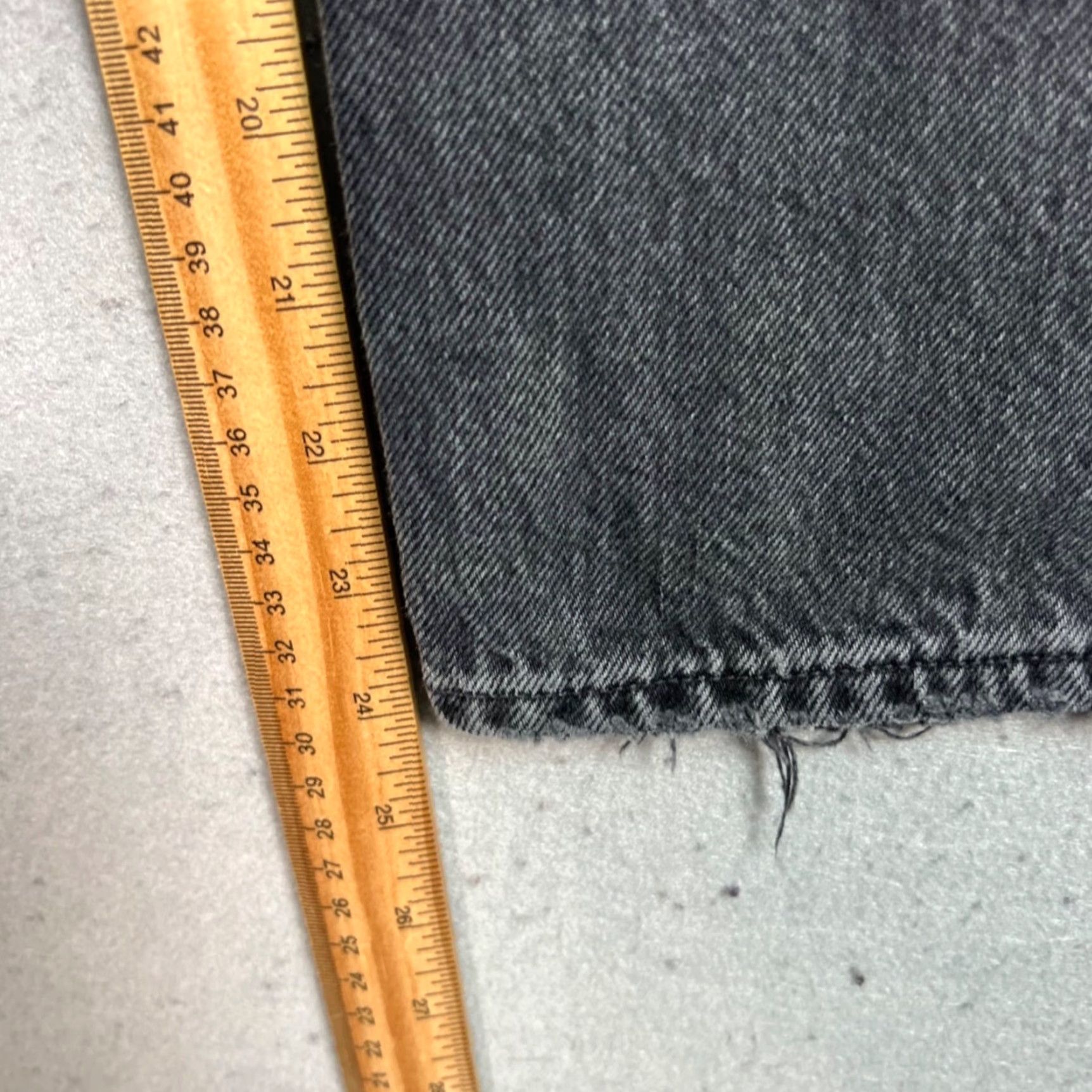Agolde AGOLDE Jeans Black 29 Riley High-Rise Straight-Leg 100% Cotton Womens Adult 29 Denim Vintage 100% Cotton Size 29" - 7 Thumbnail