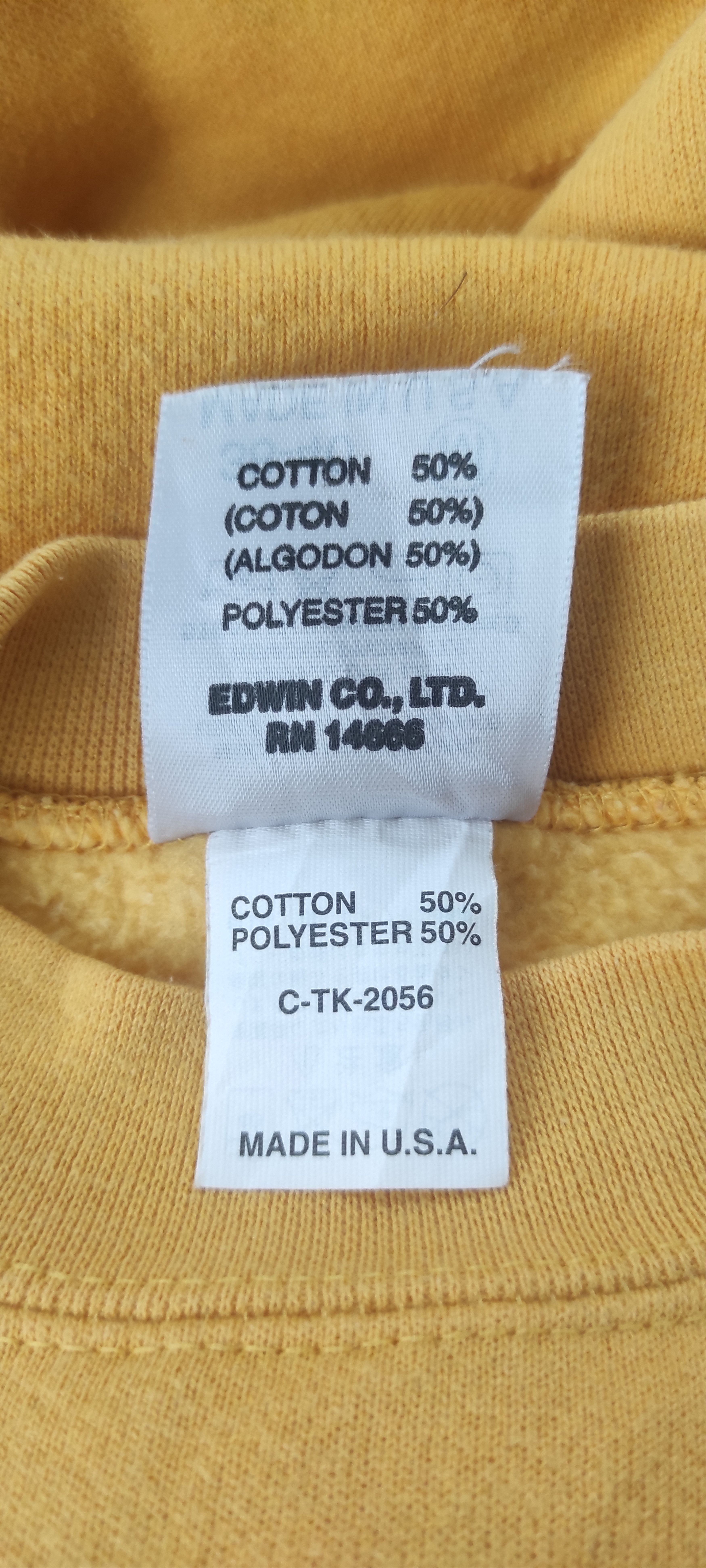 Edwin Rare Vintage Edwin Pullover Sweatshirt Size US M / EU 48-50 / 2 - 5 Thumbnail