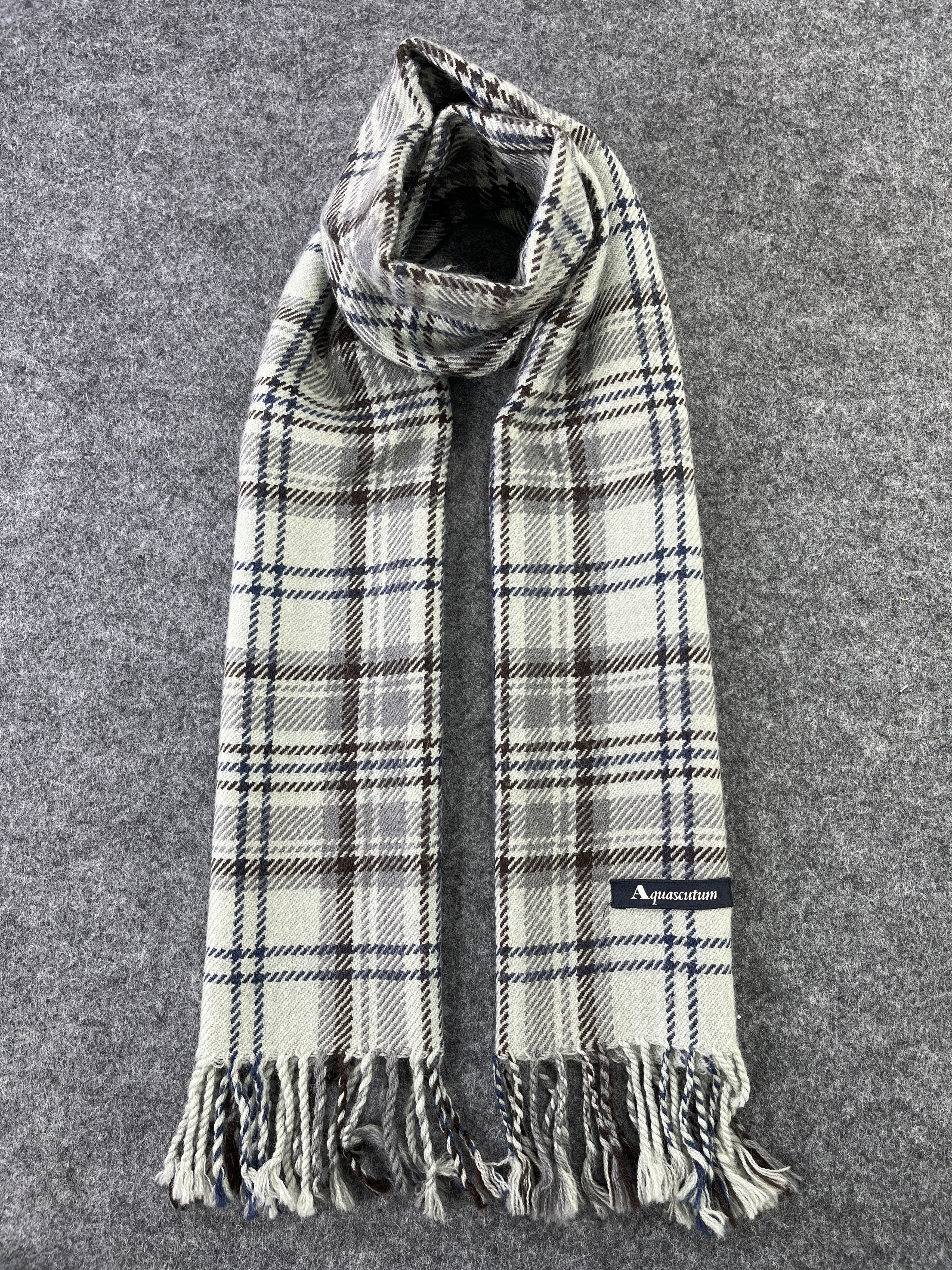 Aquascutum × Vintage Aquasqutum Scarf / Muffler / Neckwear T150 Size ONE SIZE - 1 Thumbnail