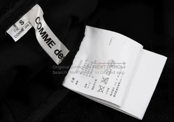 Comme des Garcons Comme Des Garcons Black vintage jacquard turtle neck dress Size S / US 4 / IT 40 - 9 Thumbnail