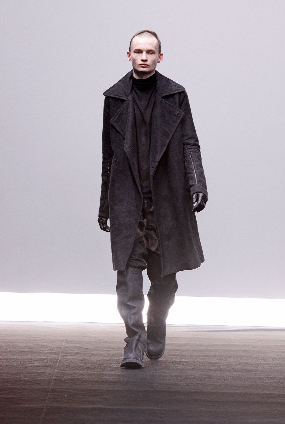 Rick Owens FW09 Crust Double Breasted Coat Size US M / EU 48-50 / 2 - 3 Thumbnail
