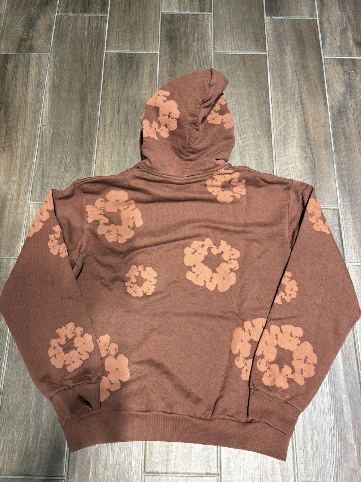 DENIM TEARS Denim Tears Mono Cotton Wreath Hoodie Brown Size US L / EU 52-54 / 3 - 2 Thumbnail