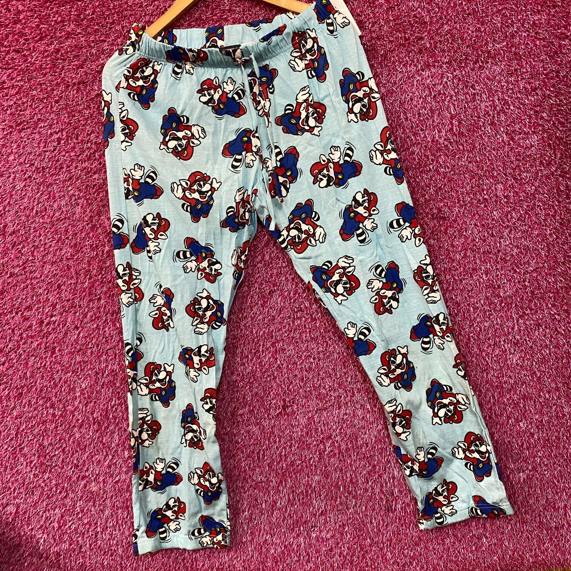 Nintendo Nintendo Super Mario Bros. 3 Tanooki Suit Pajama Lounge Pan Size US 30 / EU 46 - 3 Thumbnail