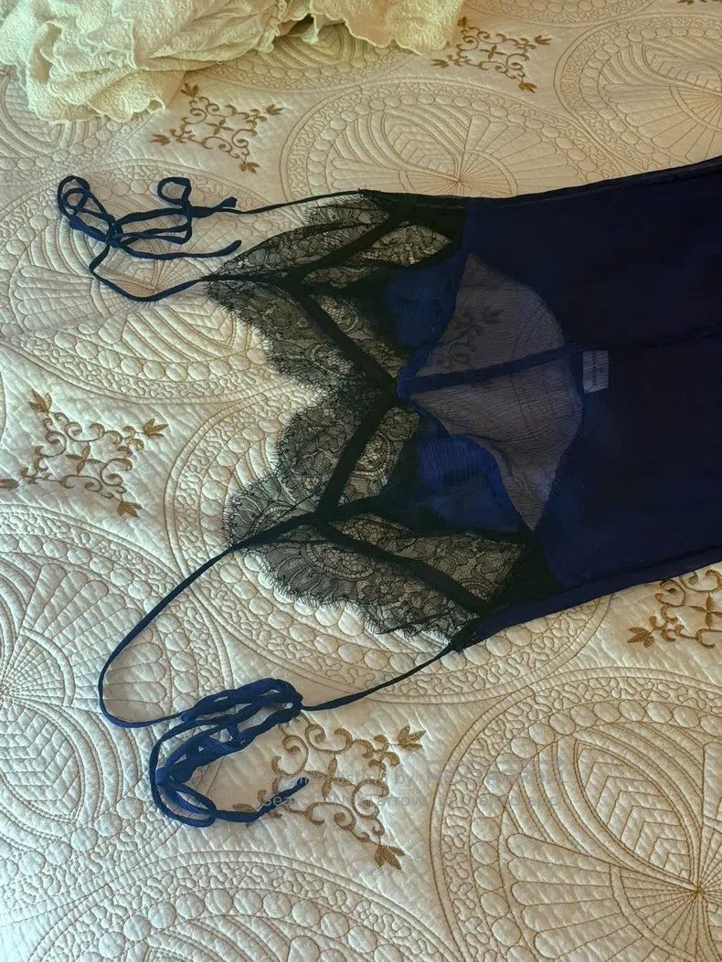 Dries Van Noten Dries Van Noten Runway-Style Silk Gauze Fabric Lace Camiso Size S / US 4 / IT 40 - 2 Thumbnail