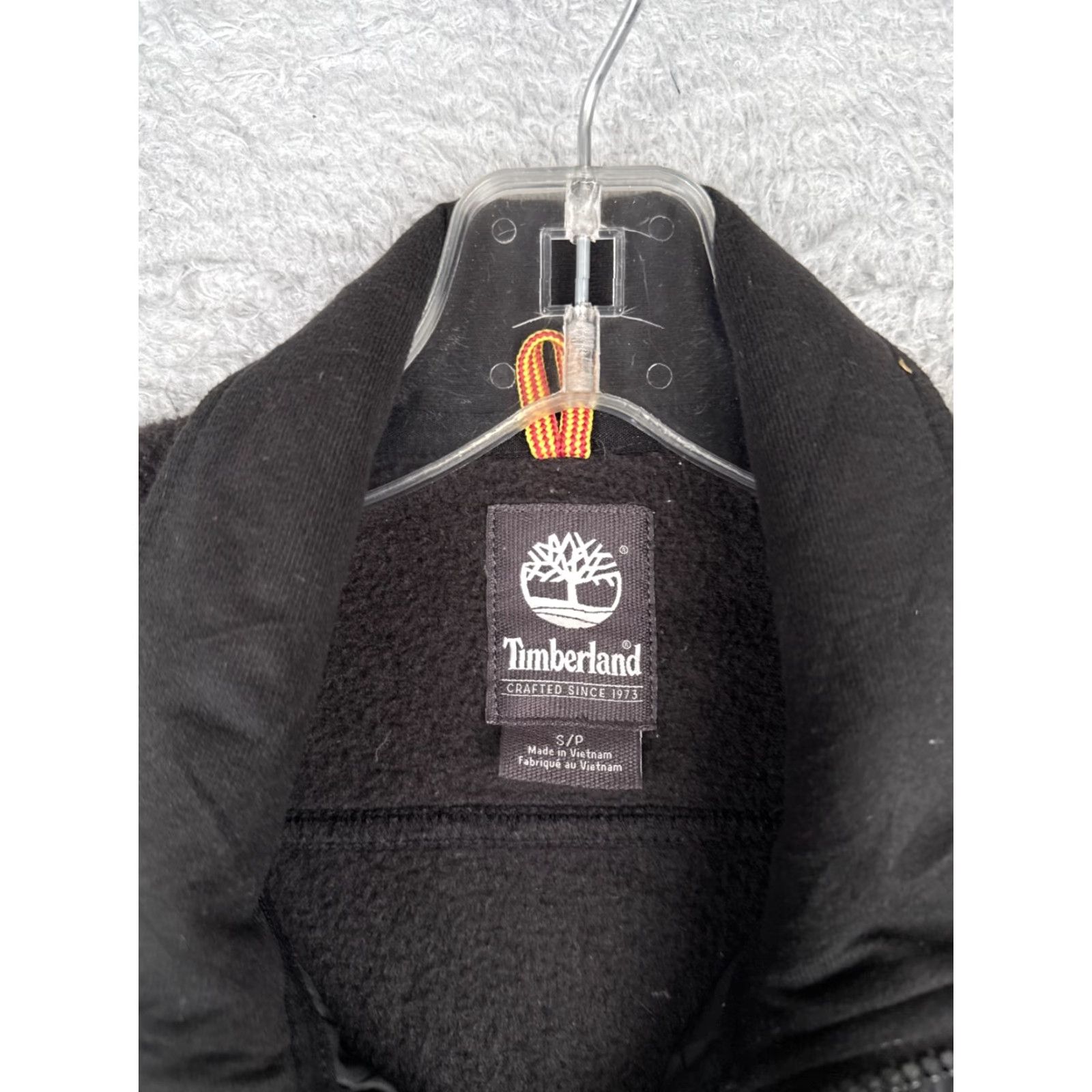 Timberland Timberland Jacket Womens S Black Full Zip Hooded Fleece Polyester Mock Neck READ Size S / US 4 / IT 40 - 6 Thumbnail