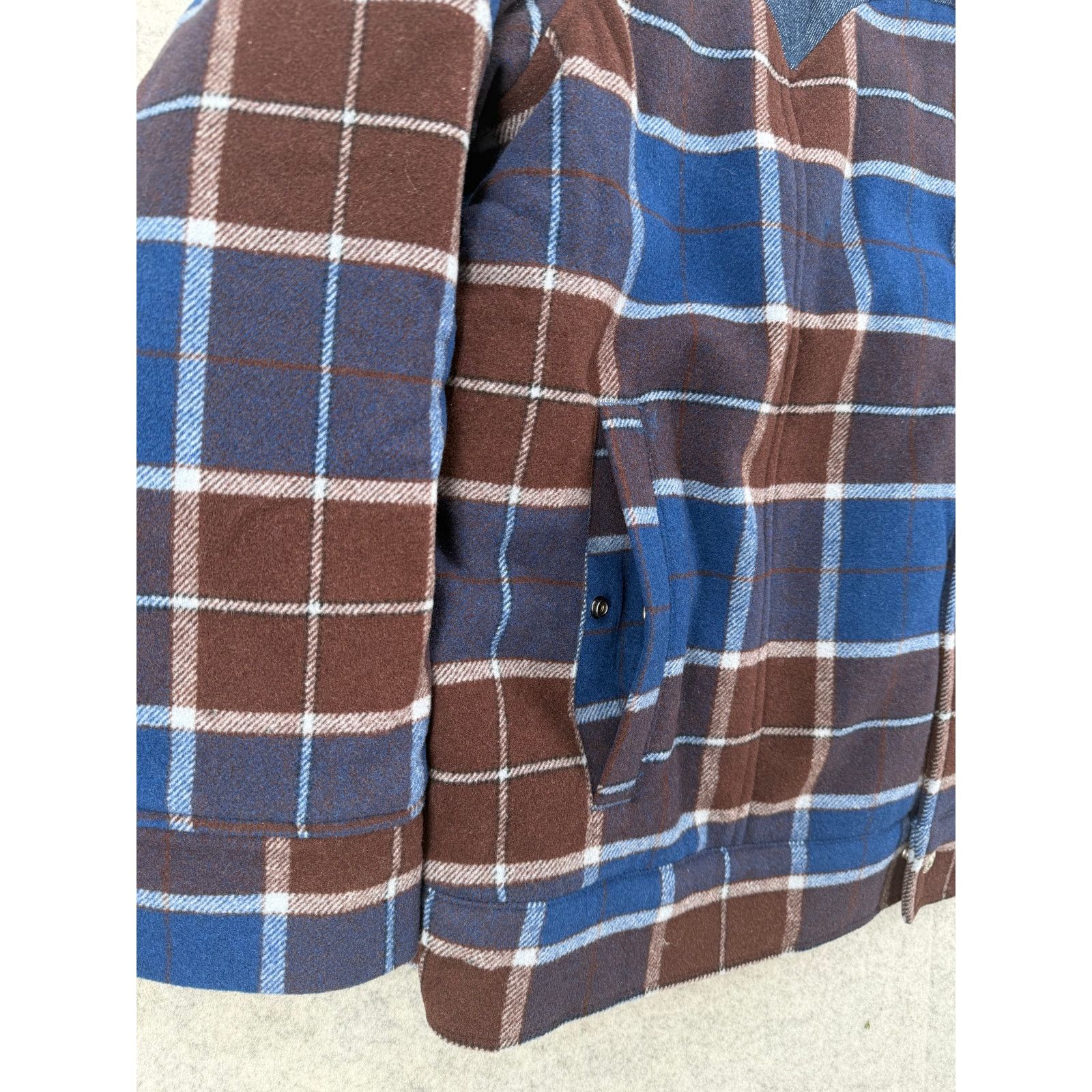 Levi's NWT Levi's Webster Western Crandle Plaid Allspice Puffer Size US XXL / EU 58 / 5 - 7 Thumbnail