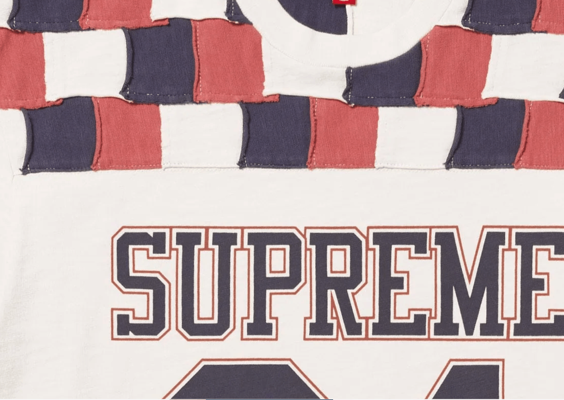 Supreme Supreme Patchwork Yoke Football Top Stone Size Large Size US L / EU 52-54 / 3 - 2 Thumbnail