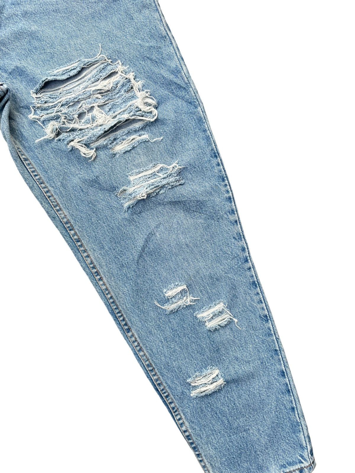 Levi's × Vintage Vintage Levis 550 Distresed Denim Size US 33 - 3 Thumbnail