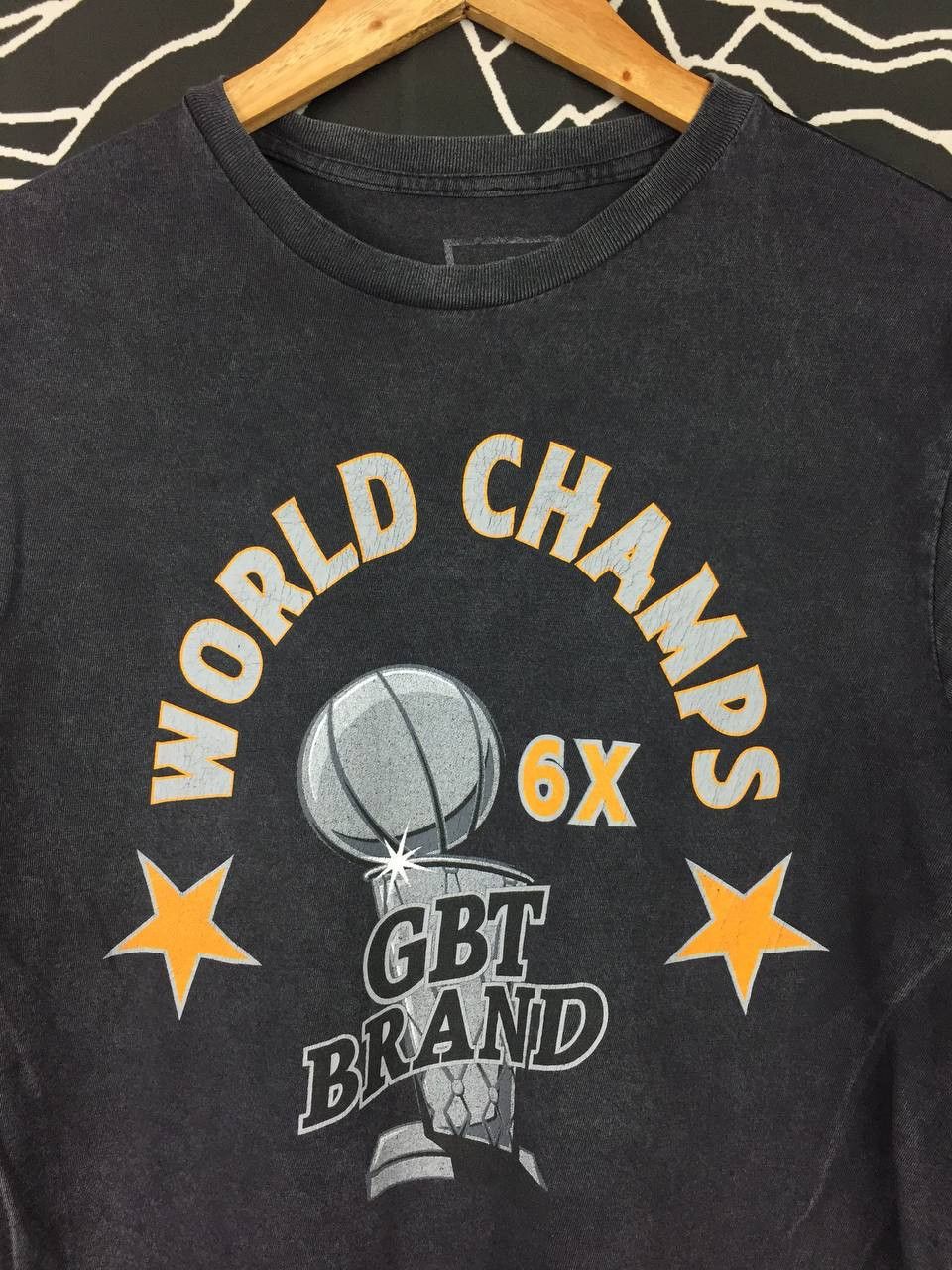 Vintage Get Better Today GBT Brand World Champs Graphic Tee Size US S / EU 44-46 / 1 - 3 Thumbnail
