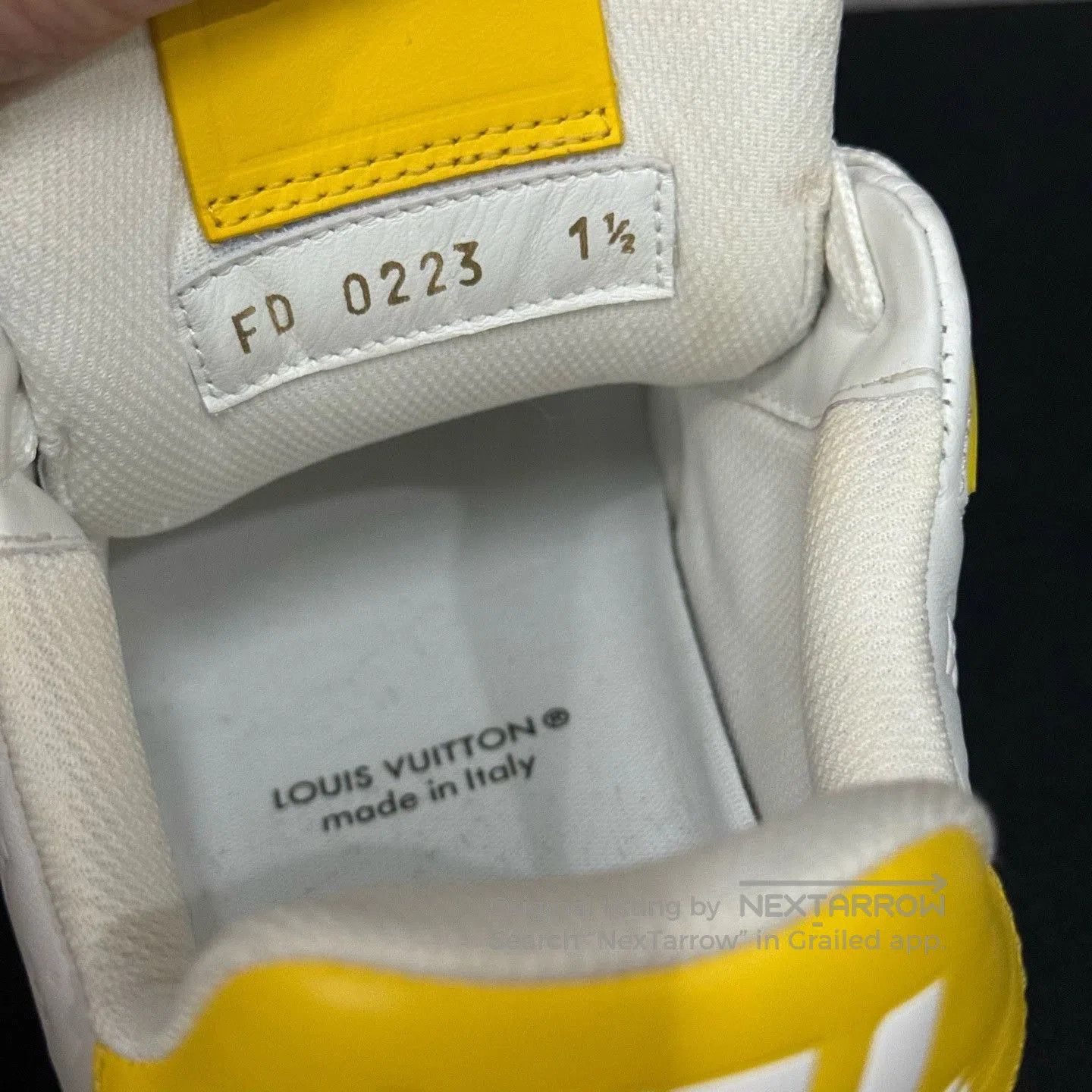 Louis Vuitton Louis Vuitton Monogram Trainer White Yellow. Size US 4.5 / IT 34.5 - 8 Thumbnail