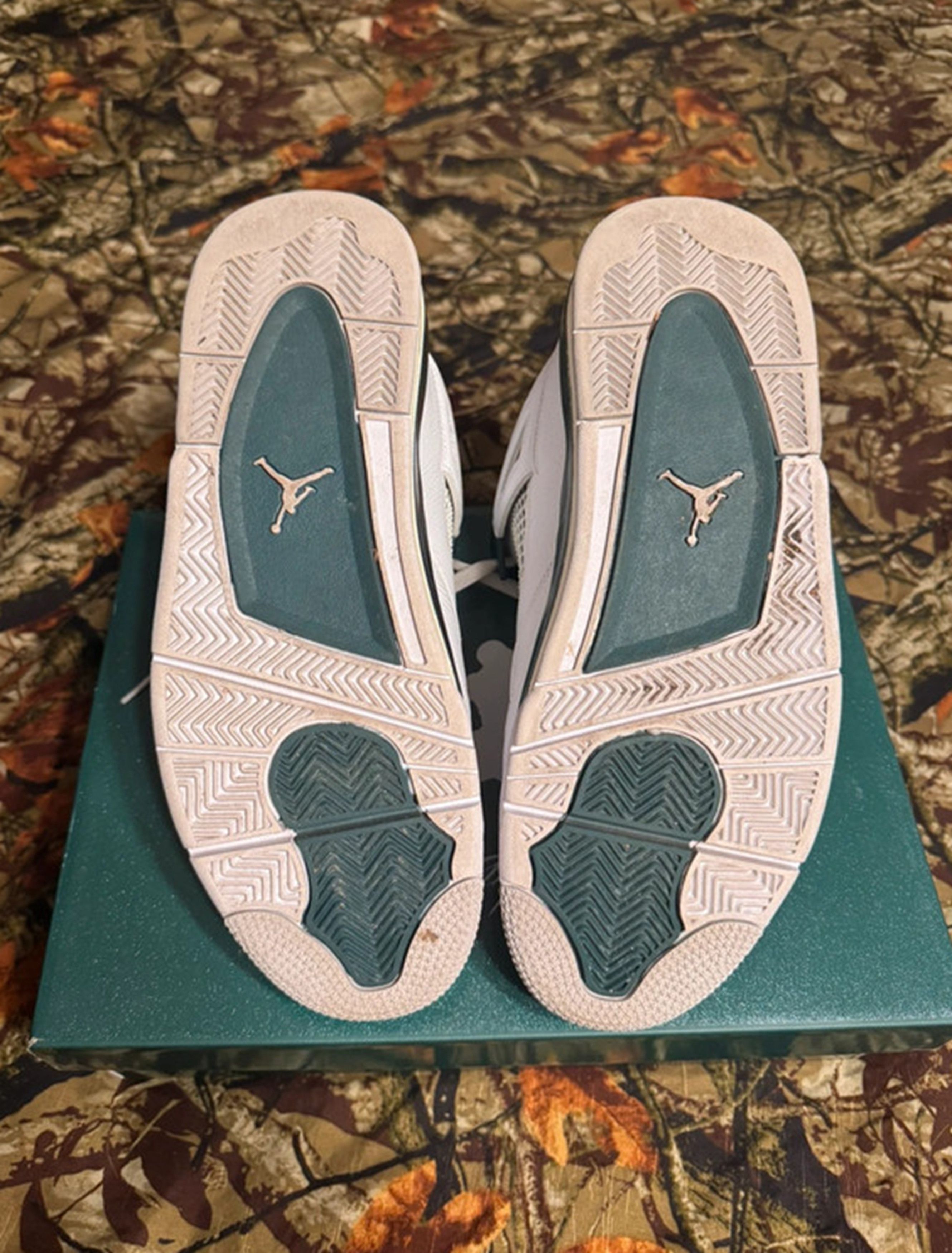 Jordan Brand 100% Authentic Jordan 4 oxidized green. Size US 11 / EU 44 - 5 Thumbnail