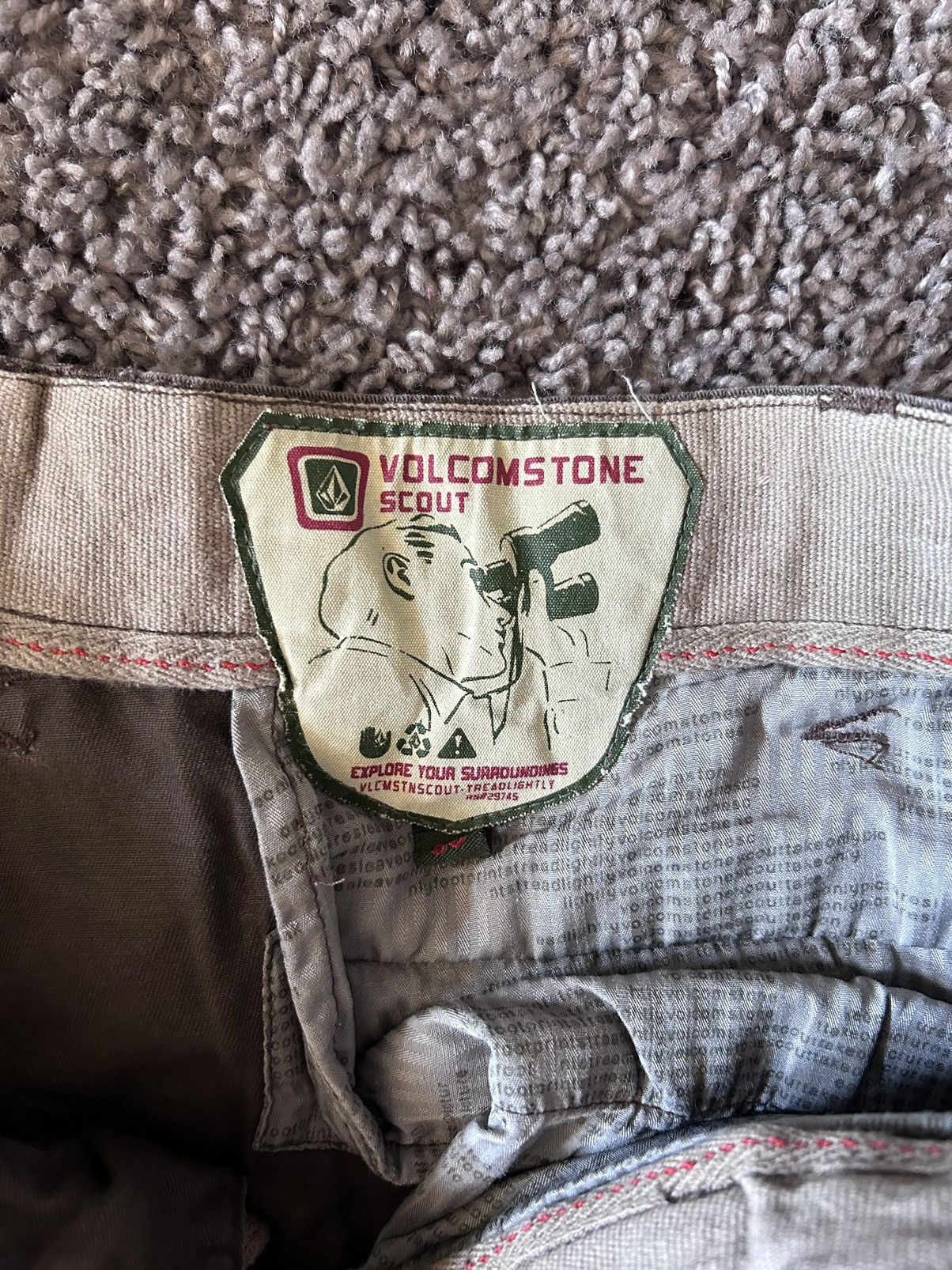 Vintage × Volcom Baggy brown volcom cargo pants Size US 38 / EU 54 - 3 Thumbnail
