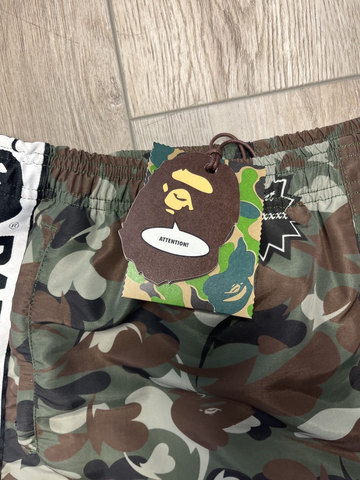 Bape × Saint Michael Saint Michael x Bape Camo Track Pants Size US 36 / EU 52 - 4 Thumbnail