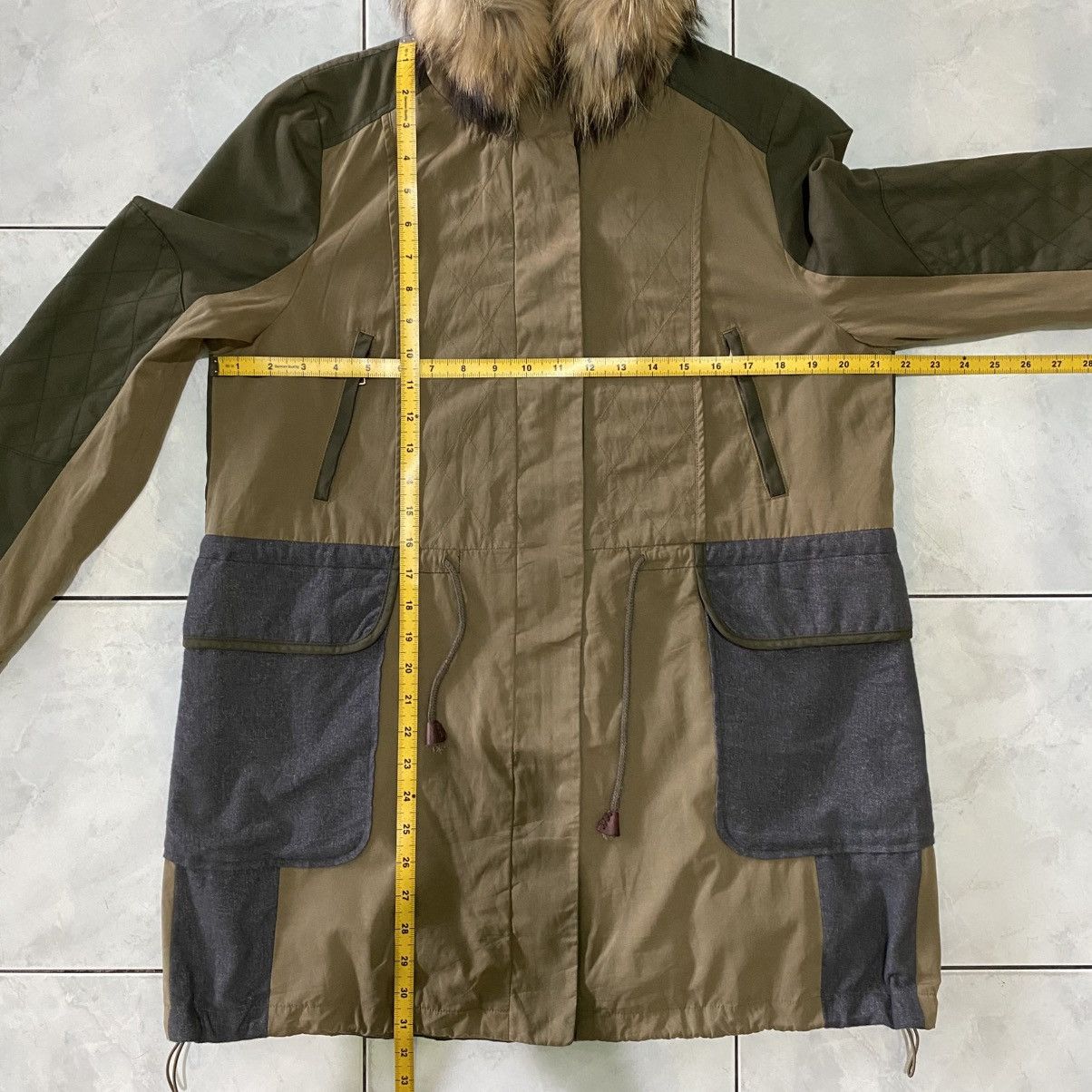 Japanese Brand Fur Us N Them Utility Hooded Colorblock Outdoor Military Size US XL / EU 56 / 4 - 20 Thumbnail
