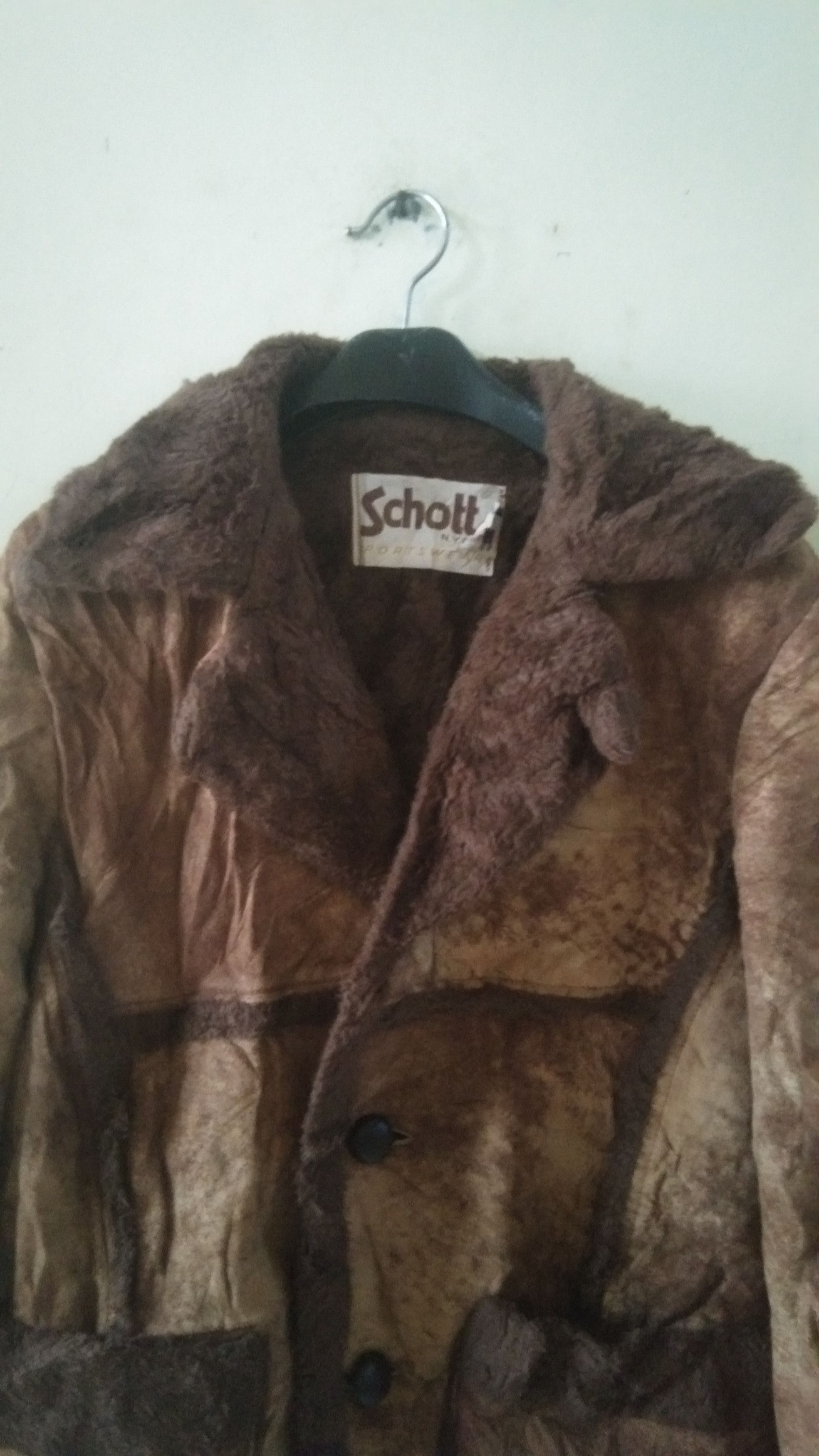 Schott × Vintage Schott ranch inner serpha jacket Size US S / EU 44-46 / 1 - 2 Thumbnail