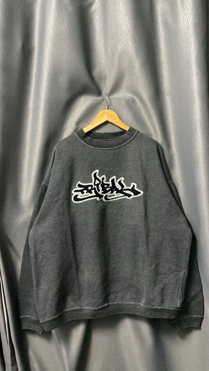 Japanese Brand × Tribal Streetwear × Vintage VINTAGE 90's TRIBAL USA SWEATSHIRT XL Size US XL / EU 56 / 4 - 1 Thumbnail