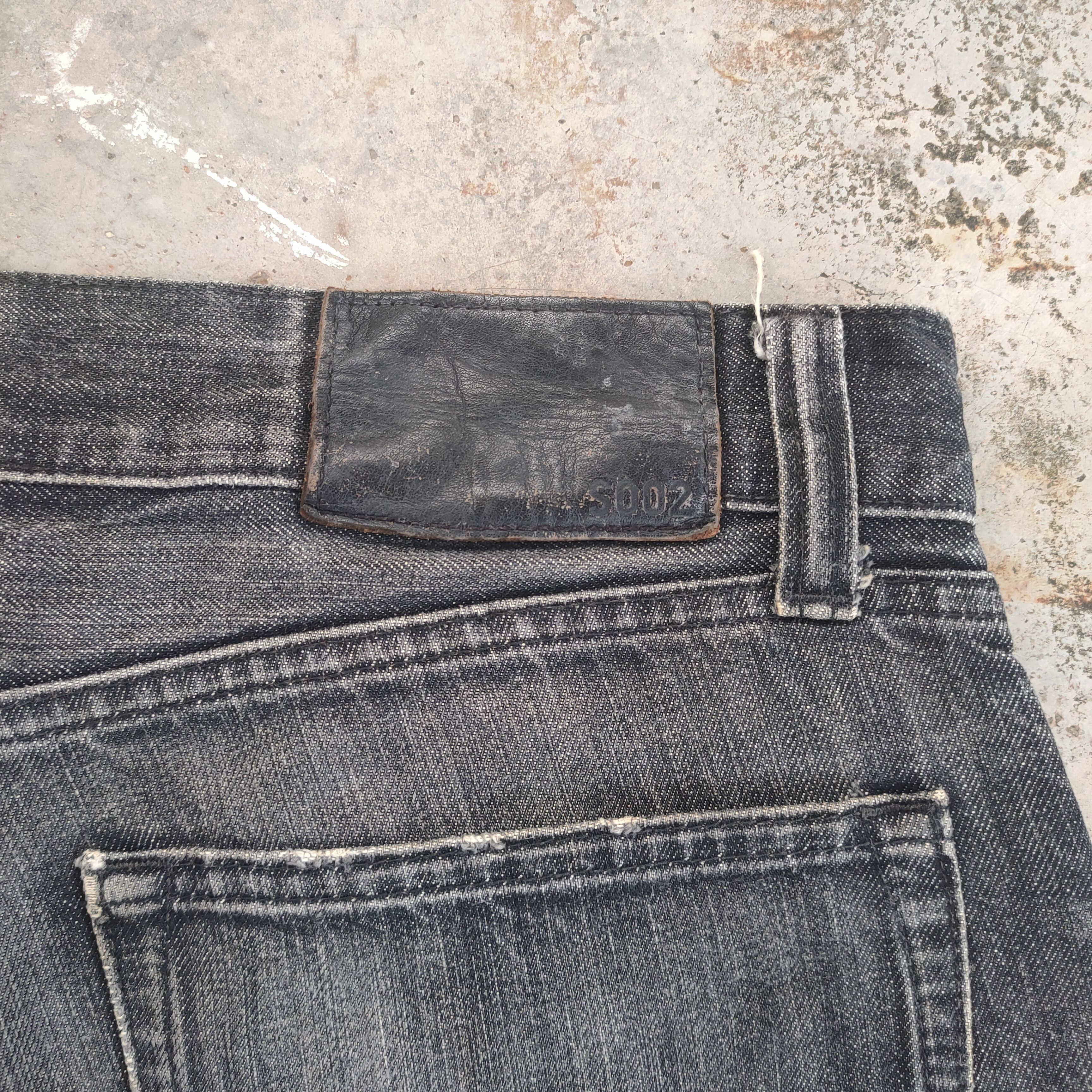 Japanese Brand W33 VINTAGE JAPANESE FADED BLACK JEANS DENIM PANTS Size US 33 - 11 Thumbnail