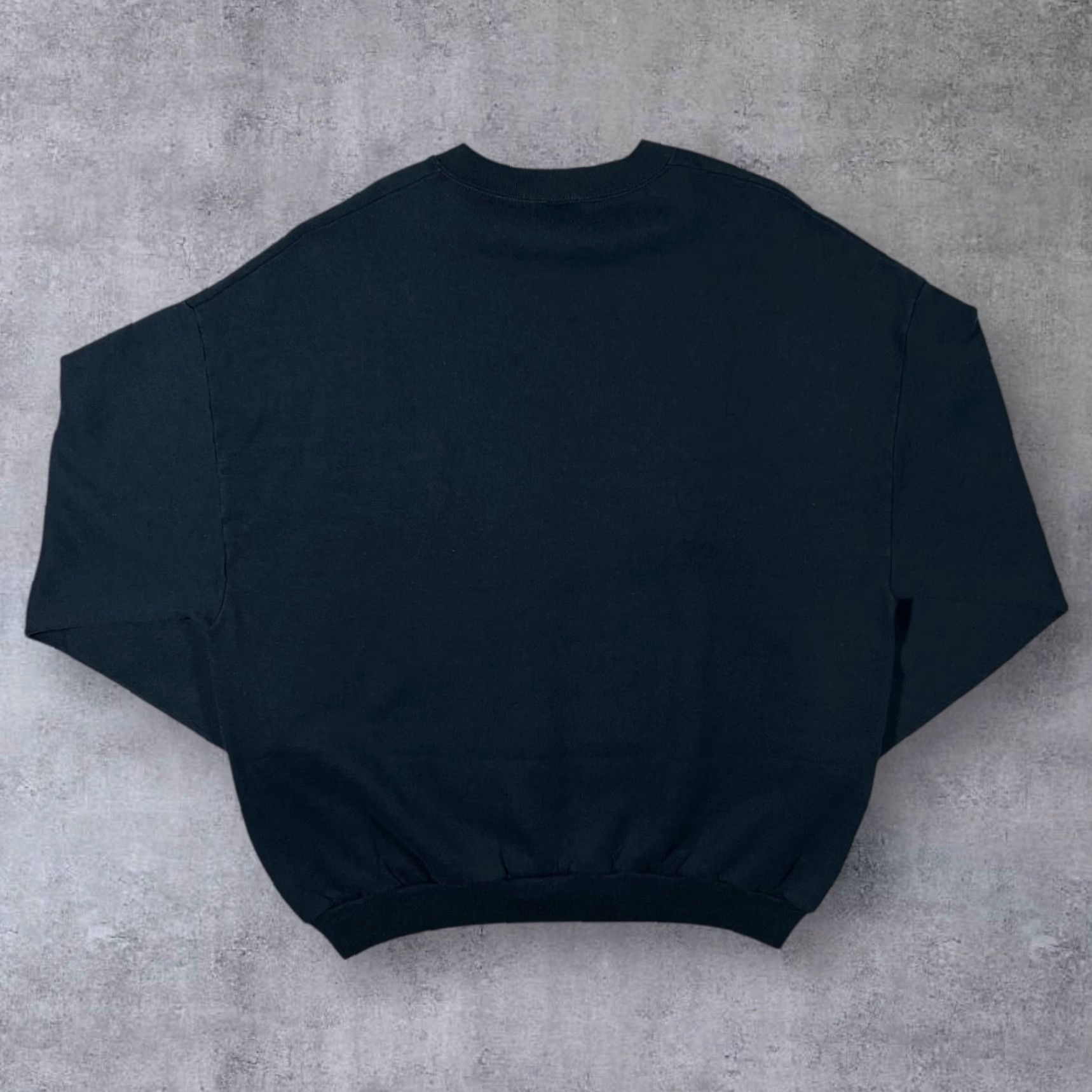 Jerzees VINTAGE Jerzees Johnston City “MOM” Embroidered College Sweatshirt XXL Sweatshirt Black Mens Pullover Crewneck 90s Speech Spellout Embroidered Size US XXL / EU 58 / 5 - 2 Thumbnail