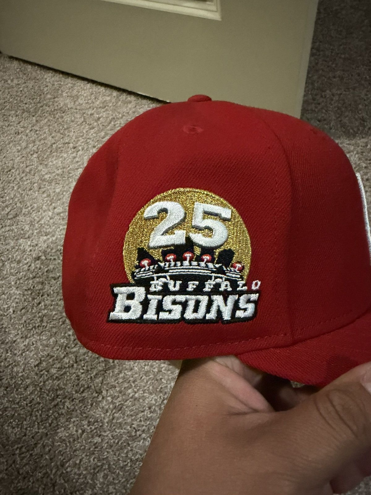 Hat Club 7 1/4 New Era Buffalo Bisons 25th Anniversary Size ONE SIZE - 3 Thumbnail