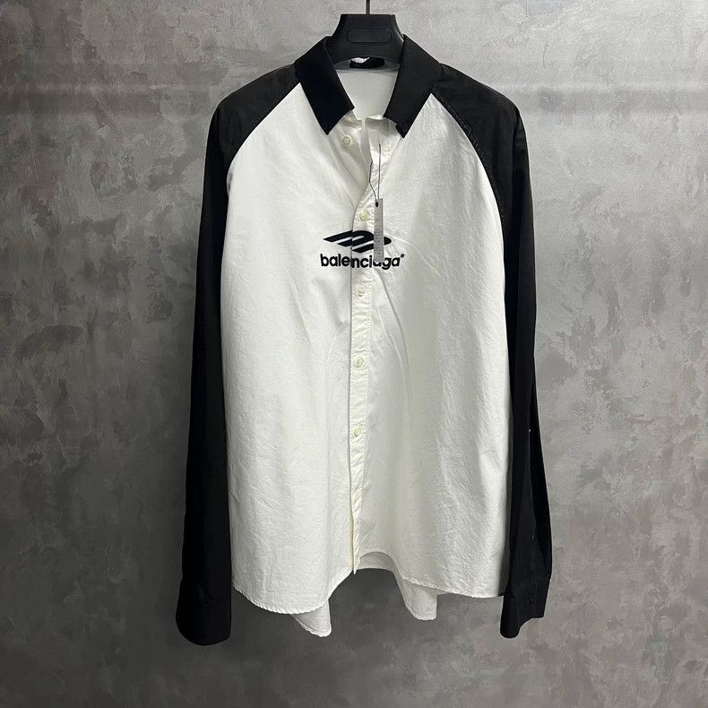 Balenciaga Balenciaga White contrast monogram logo print sunscreen si Size US M / EU 48-50 / 2 - 1 Thumbnail