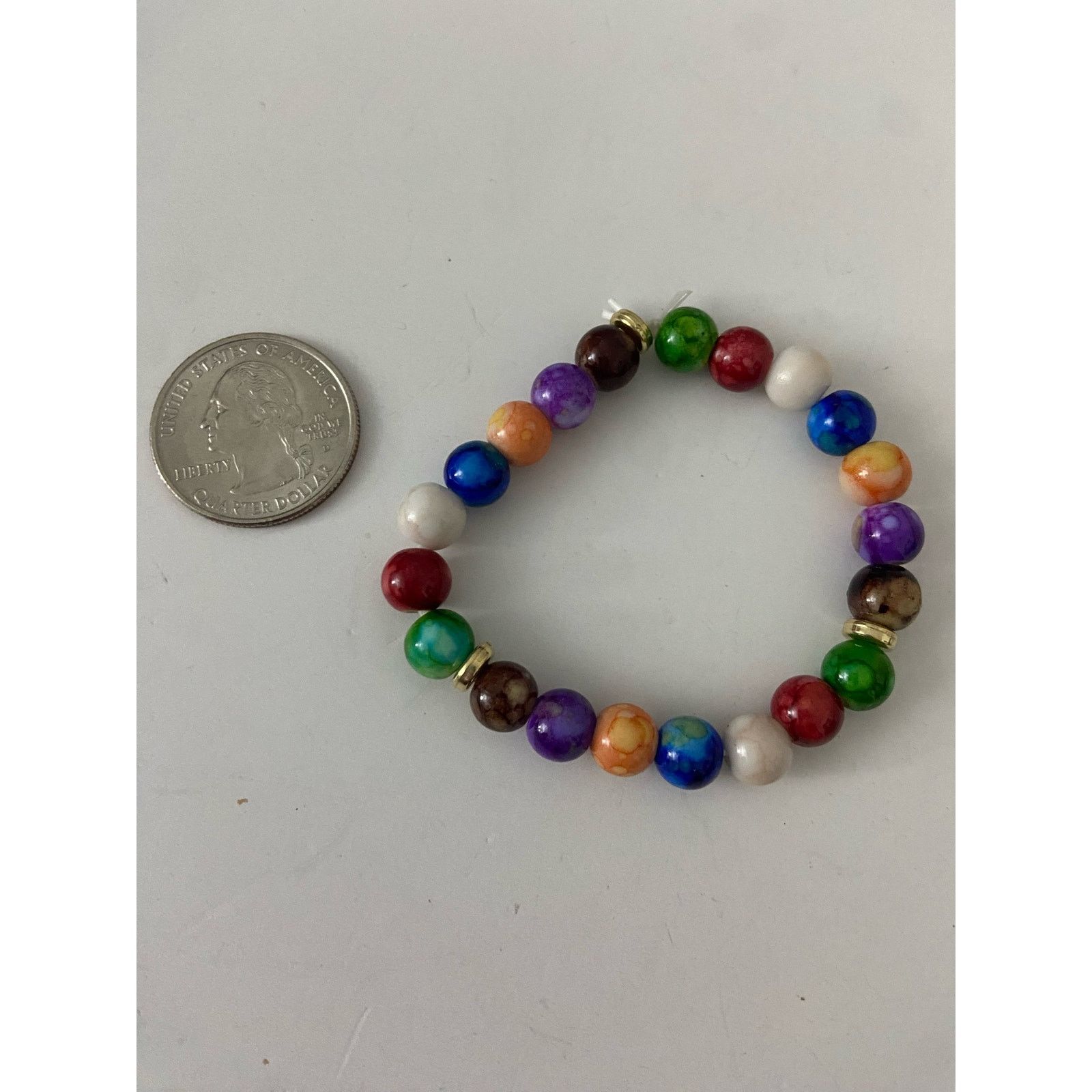 Other Rainbow bead bracelet Size ONE SIZE - 3 Thumbnail