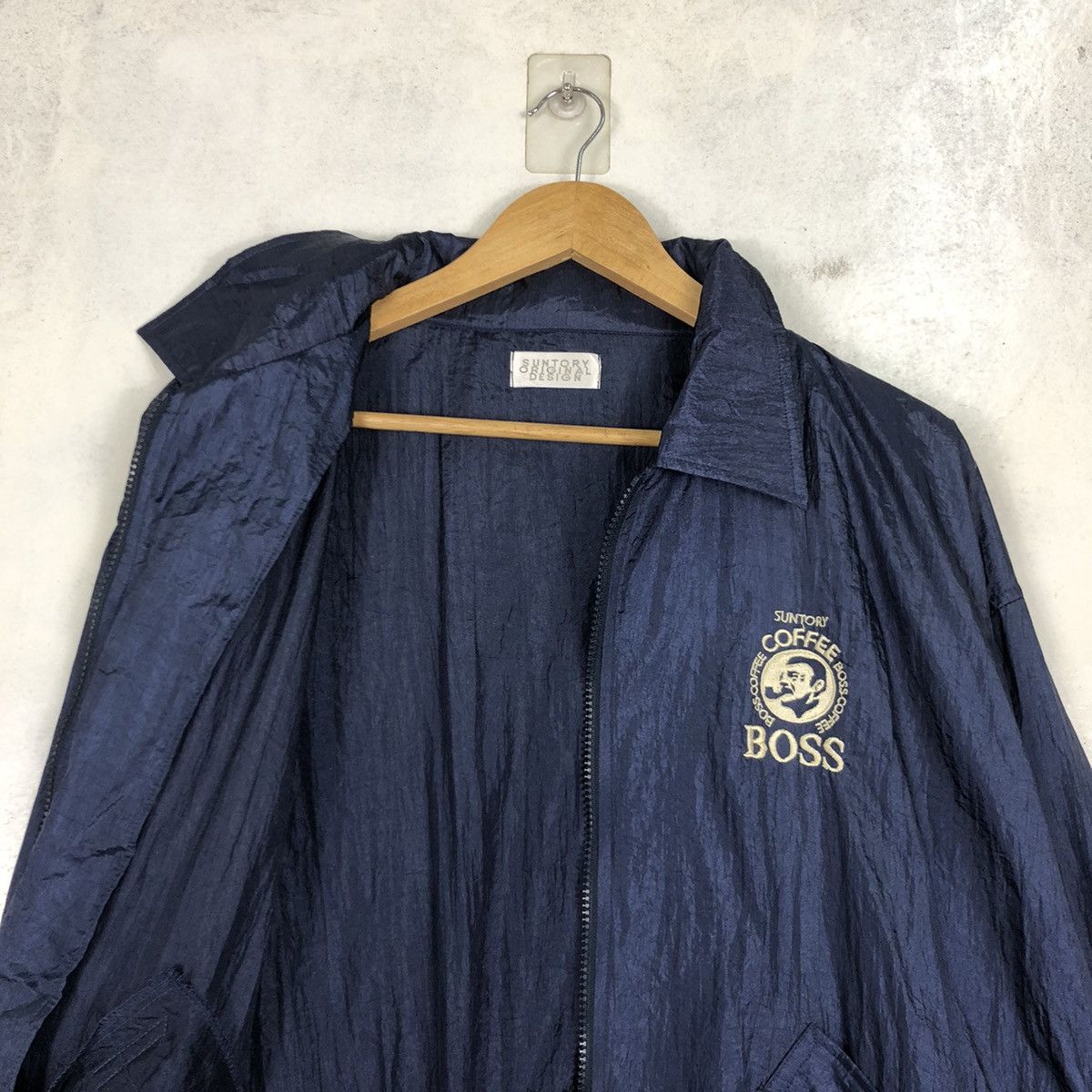Japanese Brand × Other × Vintage 💙SEND OFFER 💙SUNTORY COFFEE BOSS WINDBREAKER Size US M / EU 48-50 / 2 - 10 Thumbnail