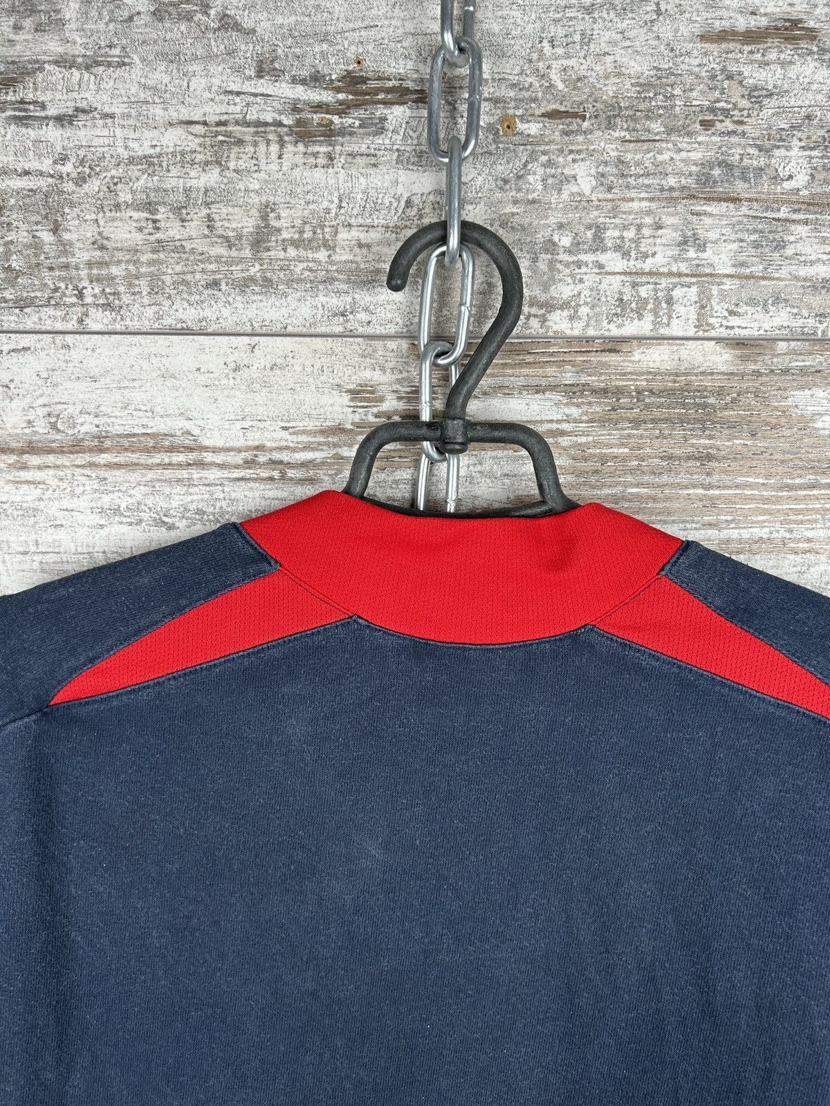 Nike × Vintage Mens Vintage Distressed Nike England Rugby Sweatshirt swoosh Size US XL / EU 56 / 4 - 14 Thumbnail