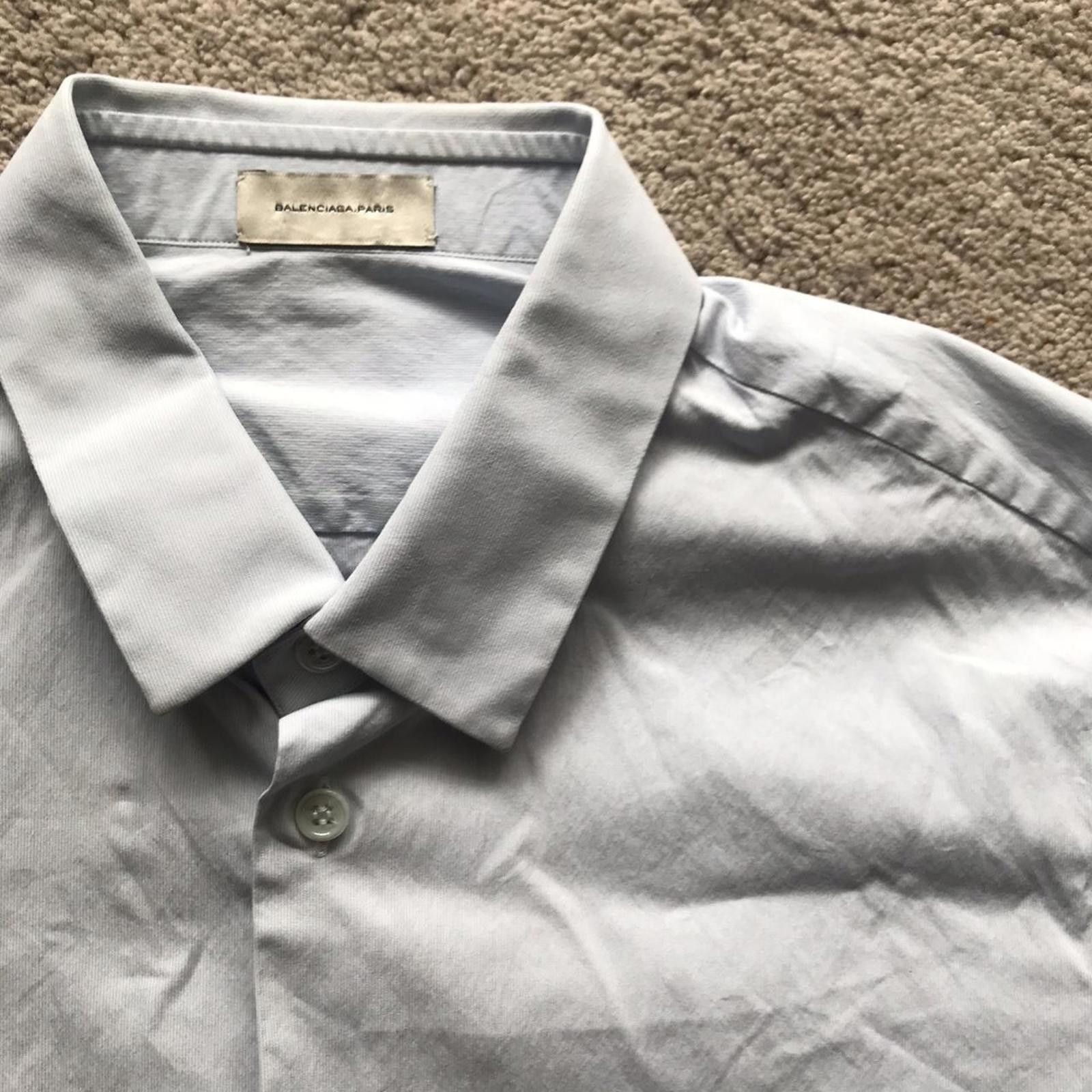 Balenciaga Balenciaga Striped Shirt Size US S / EU 44-46 / 1 - 2 Thumbnail