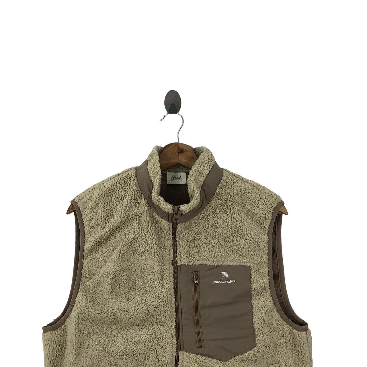 Other ARNOLD PALMER GOLF Retro X Pocket Outdoor Fleece Vest Size L / US 10 / IT 46 - 3 Thumbnail