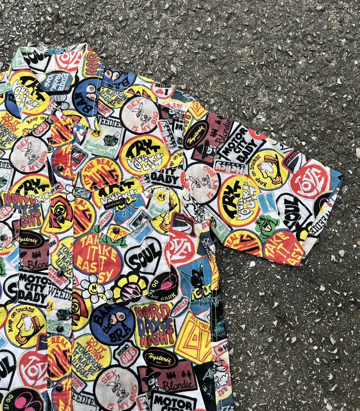 Hysteric Glamour VINTAGE HYSTERIC GLAMOUR JAPANESE BRAND SHIRT BUTTONS UP Size US L / EU 52-54 / 3 - 6 Thumbnail