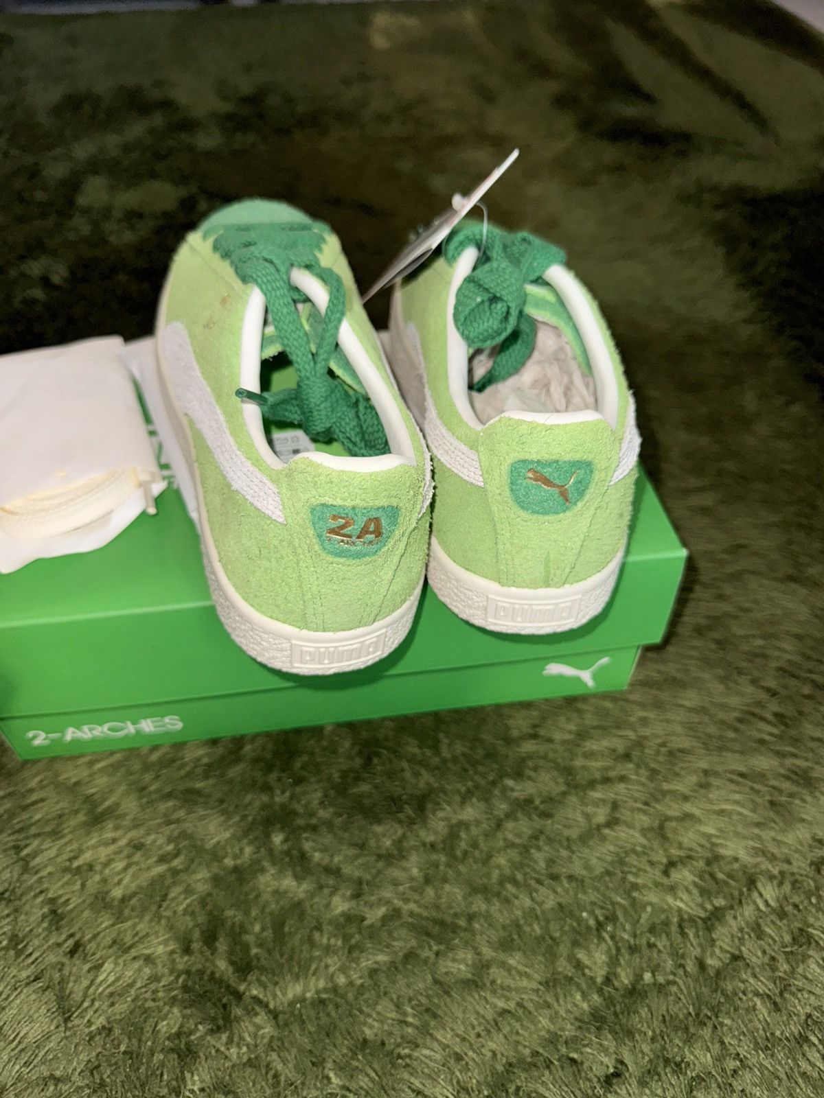 Puma [US 6] Puma x Balansa Clyde Tennis Green Ivory Size US 6 / IT 36 - 6 Thumbnail