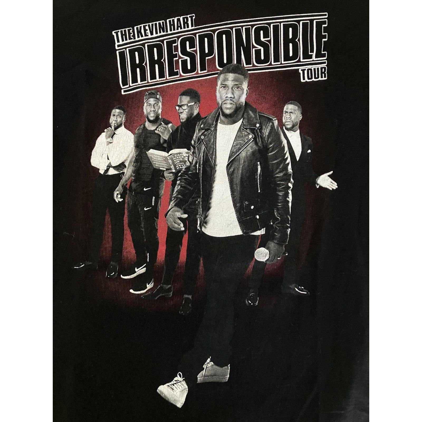 Other Kevin Hart Irresponsible Comedy Tour 2019 Tee Black T-Shirt Size US S / EU 44-46 / 1 - 5 Thumbnail