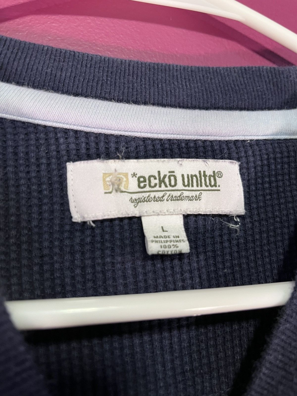 Ecko Unltd. Ecko unltd waffle knit long sleeve Size US L / EU 52-54 / 3 - 6 Thumbnail