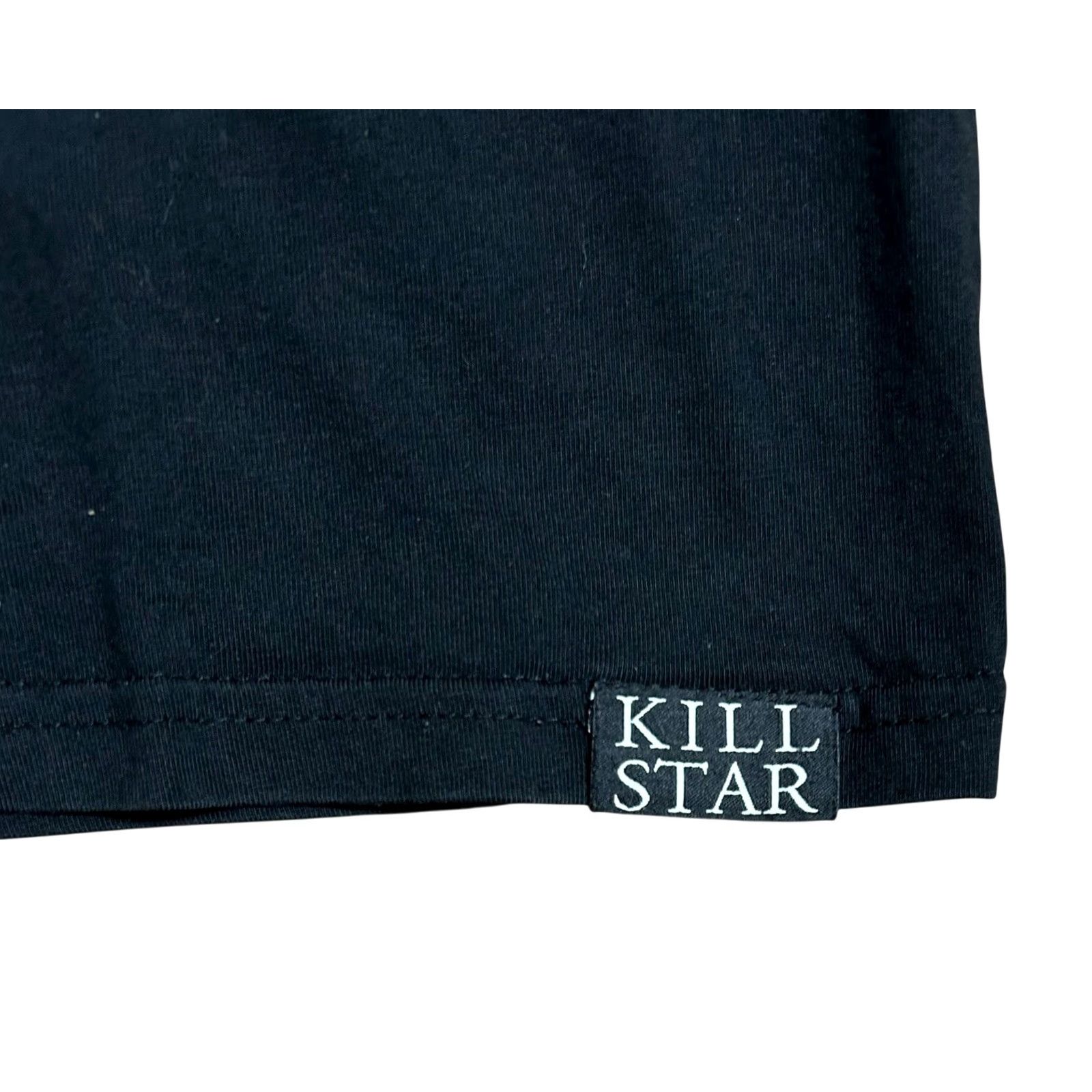 Killstar VINTAGE Killstar Grim Reaper Tarot Card Black Short Sleeve Shirt Unisex Adult Large Size US L / EU 52-54 / 3 - 7 Thumbnail