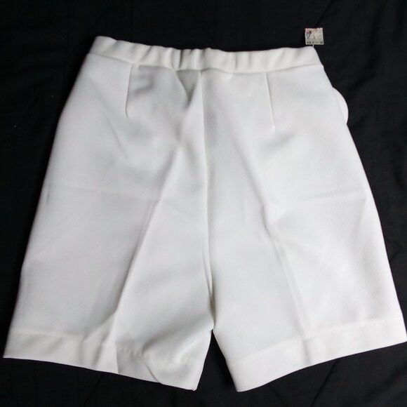 Other NWT K-Mart Pull-On Jamaica White Polyester Shorts Size 32" / US 10 / IT 46 - 5 Thumbnail