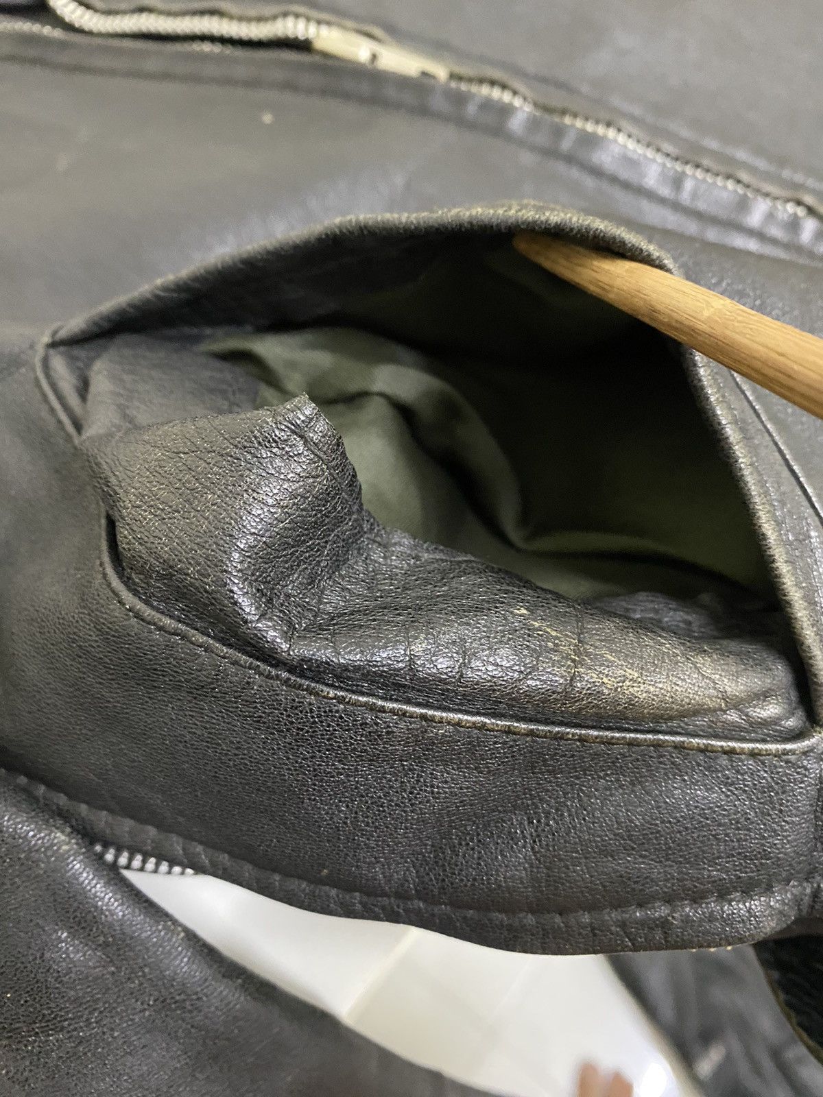 Designer × Japanese Brand MOTORCYCLE MATE / DOLPHIN (Original Leather Wear) Size US L / EU 52-54 / 3 - 11 Thumbnail