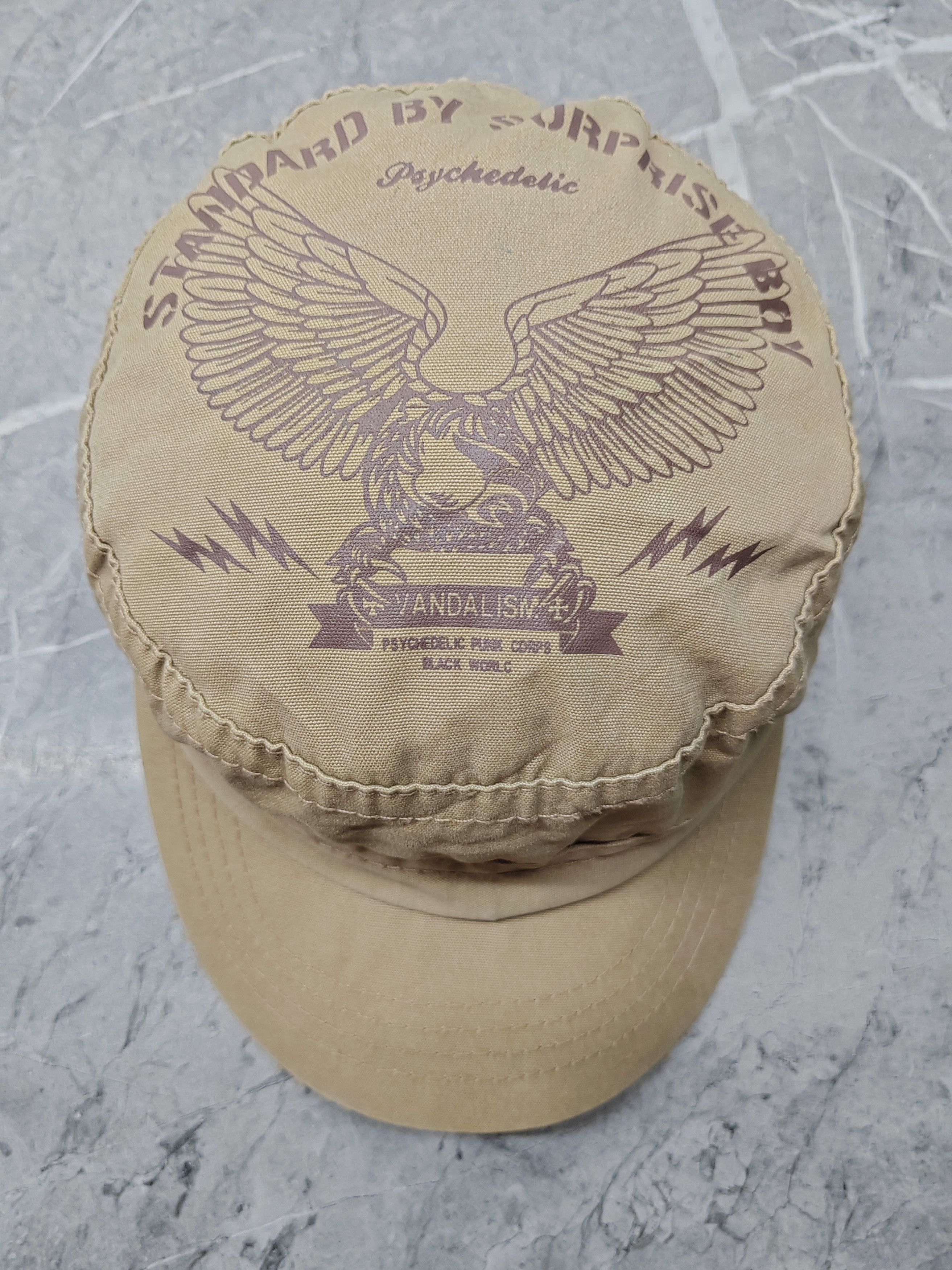 If Six Was Nine Vintage Cadet Japanese Distressed Style Cap Hat Size ONE SIZE - 4 Thumbnail