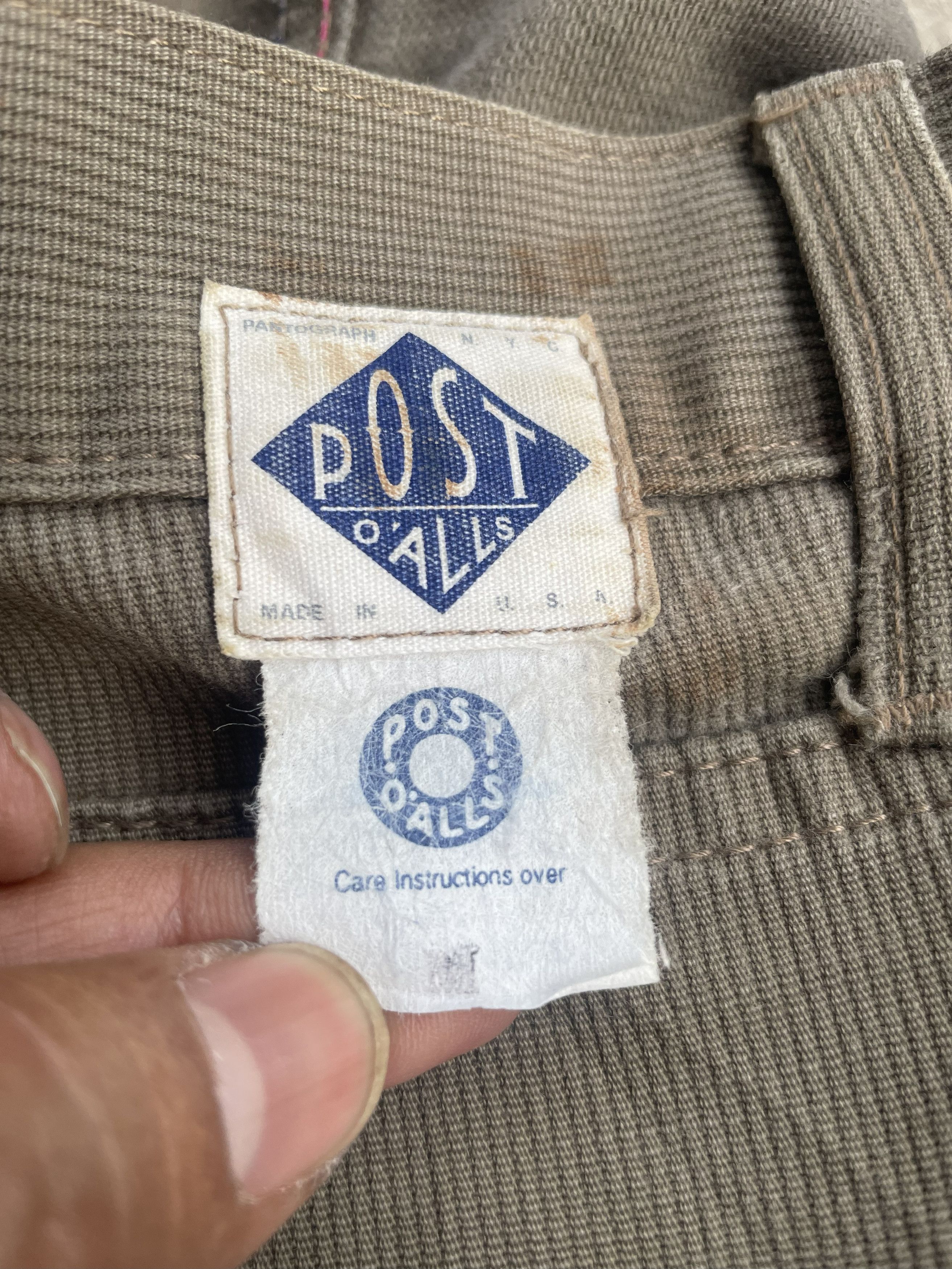 Post Overalls Vintage Post Overalls Denim Size US 31 - 12 Thumbnail