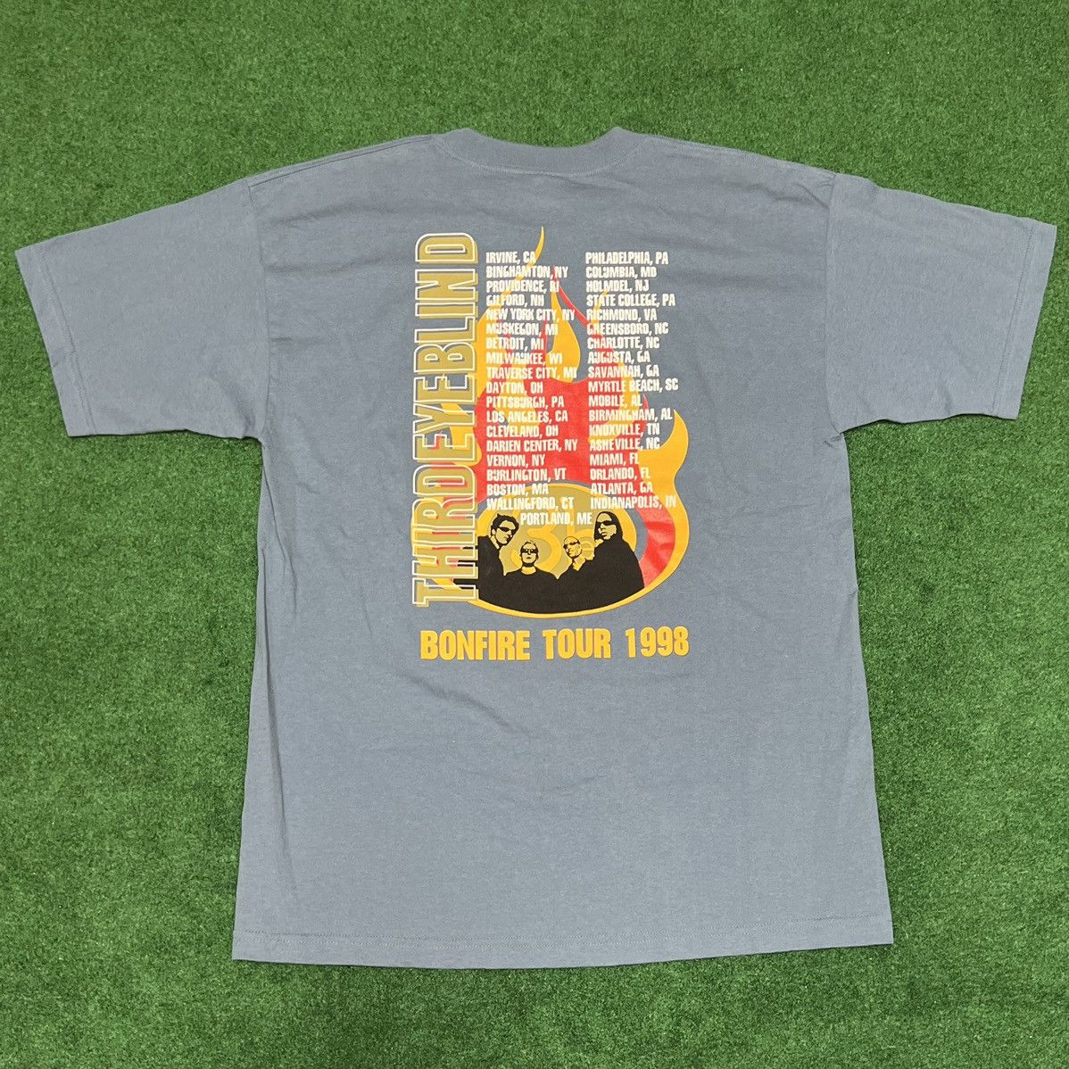 Vintage Third Eye Blind 1998 Bonfire Tour Giant T-Shirt XL