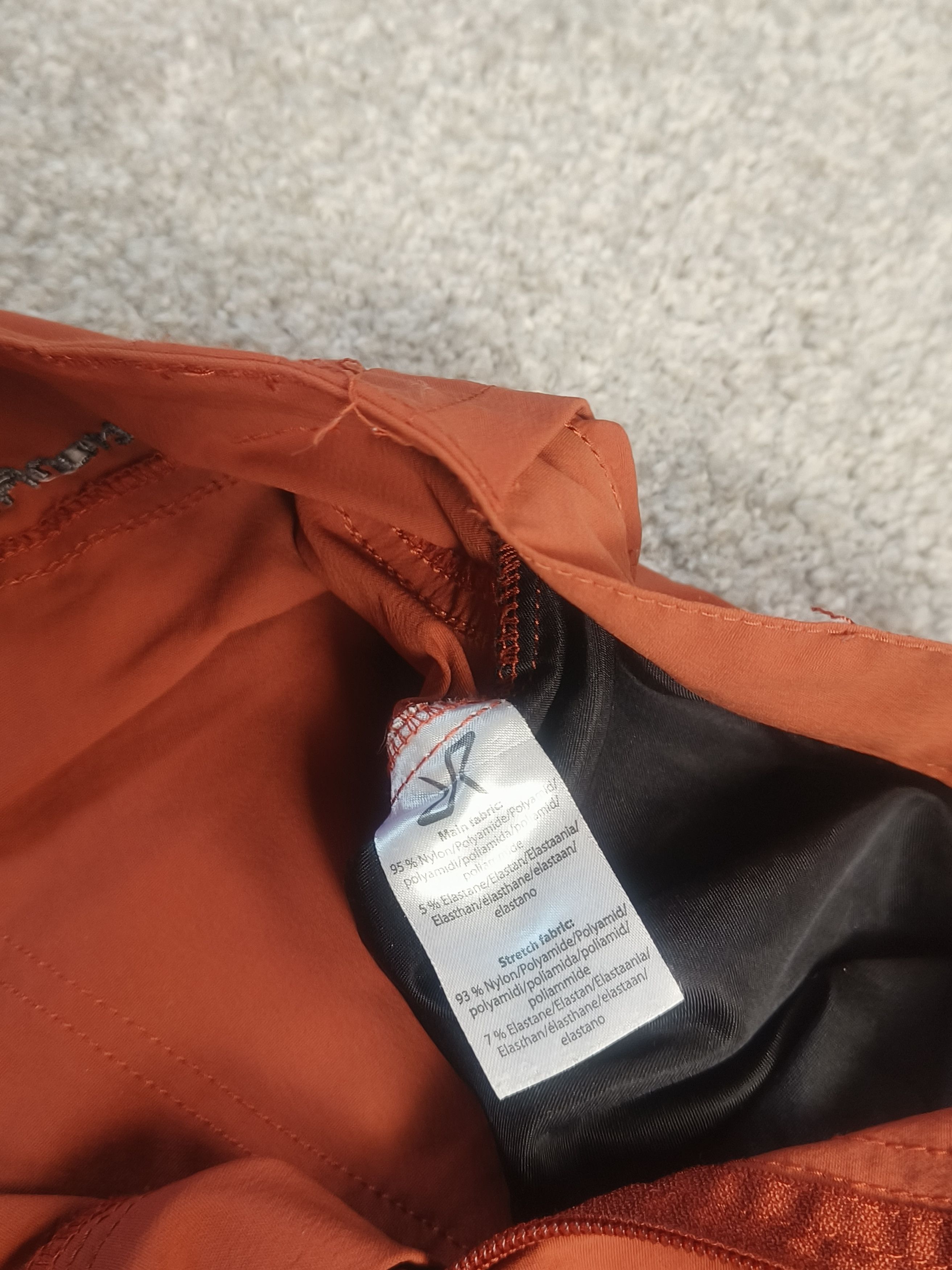 Other Revolution Race Twisted Outdoor Pants Rust Orange Size US 36 / EU 52 - 3 Thumbnail