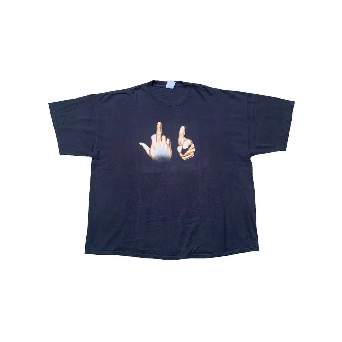 トップス fuck hand sign Vintage T Shirts fuck hand sign Vintage T Shirts