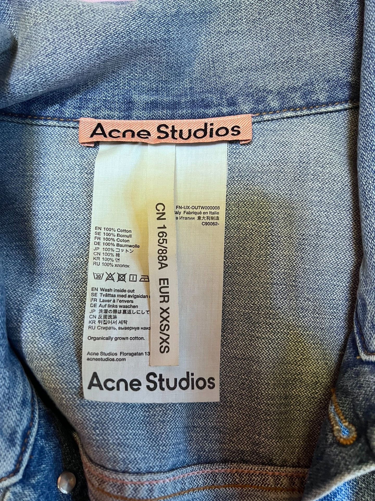 Acne Studios acne studios Denim jacket 2501-Nextarrow Size US XS / EU 42 / 0 - 2 Thumbnail