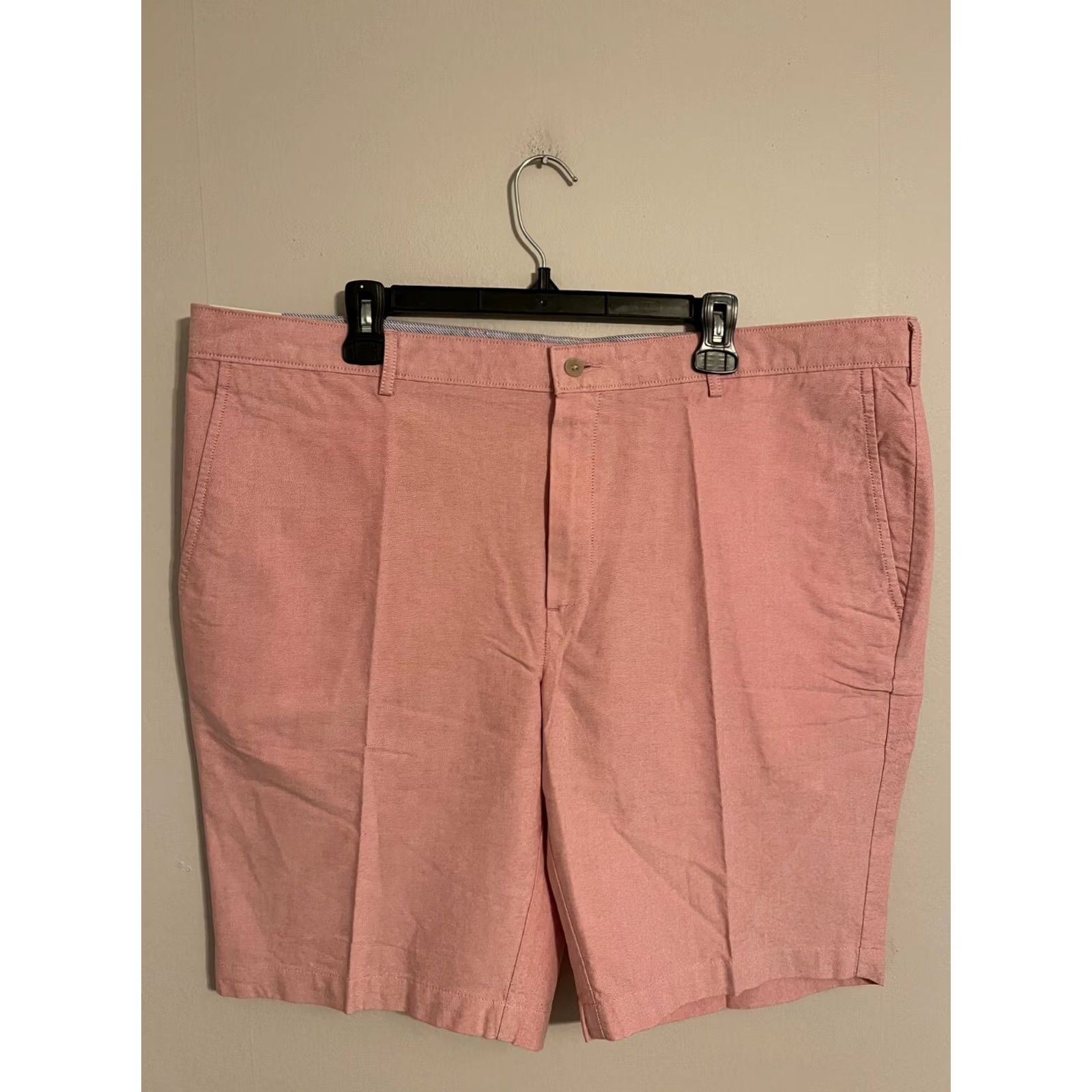 Jos. A. Bank Jos. A. Bank 1905 Tailored Fit Pastel Pink Cotton Preppy Shorts - Men's 42 - New Size US 43 - 2 Thumbnail